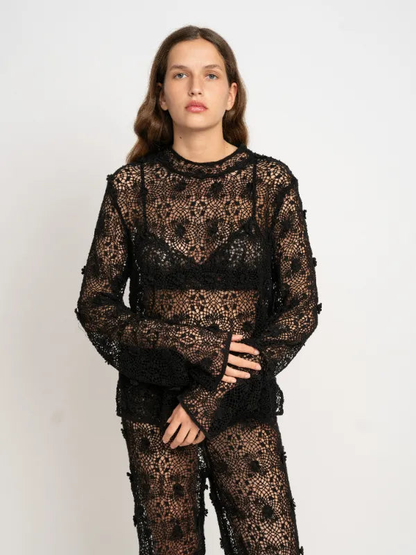 Hannah Top in Black