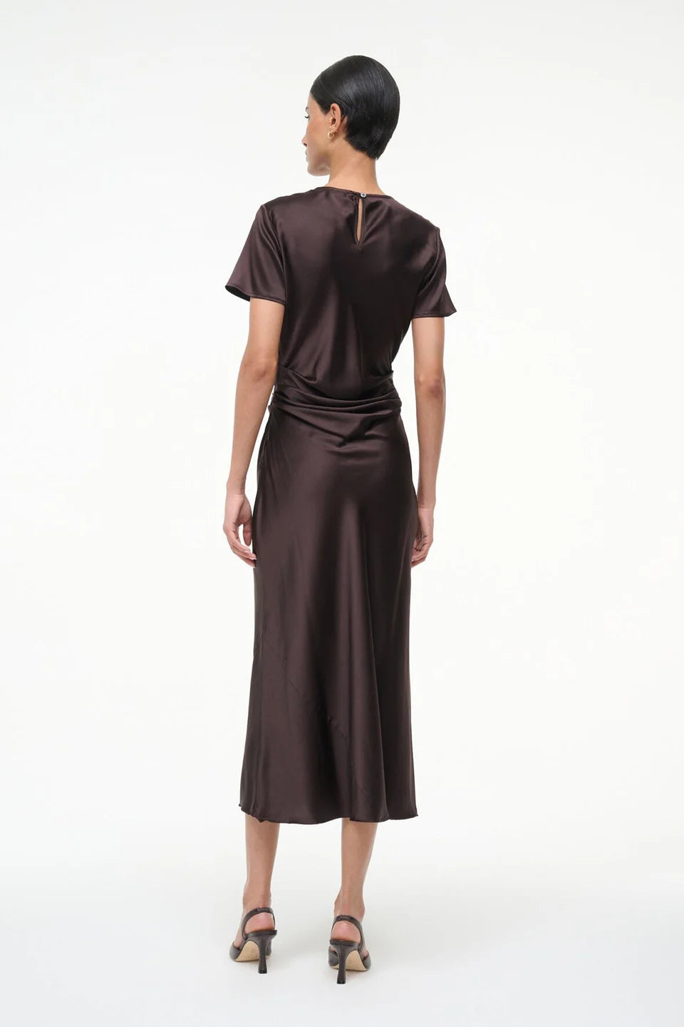 Marcel Silk Dress Earth
