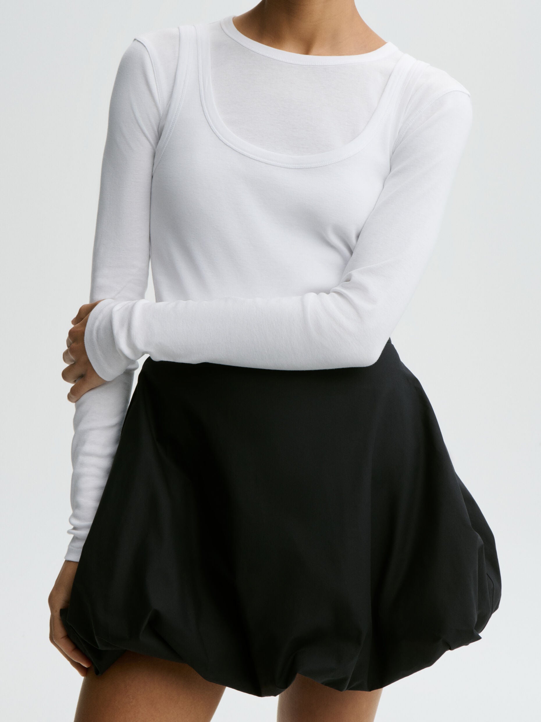 Brey Mini Skirt in Black