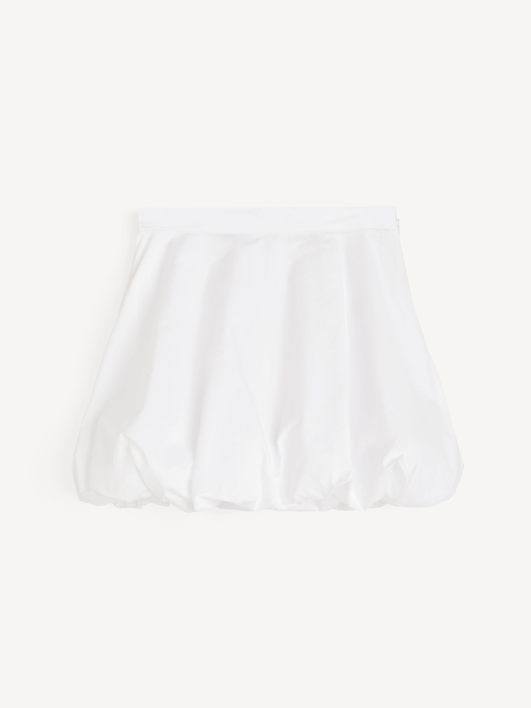 Brey Mini Skirt in Pure White