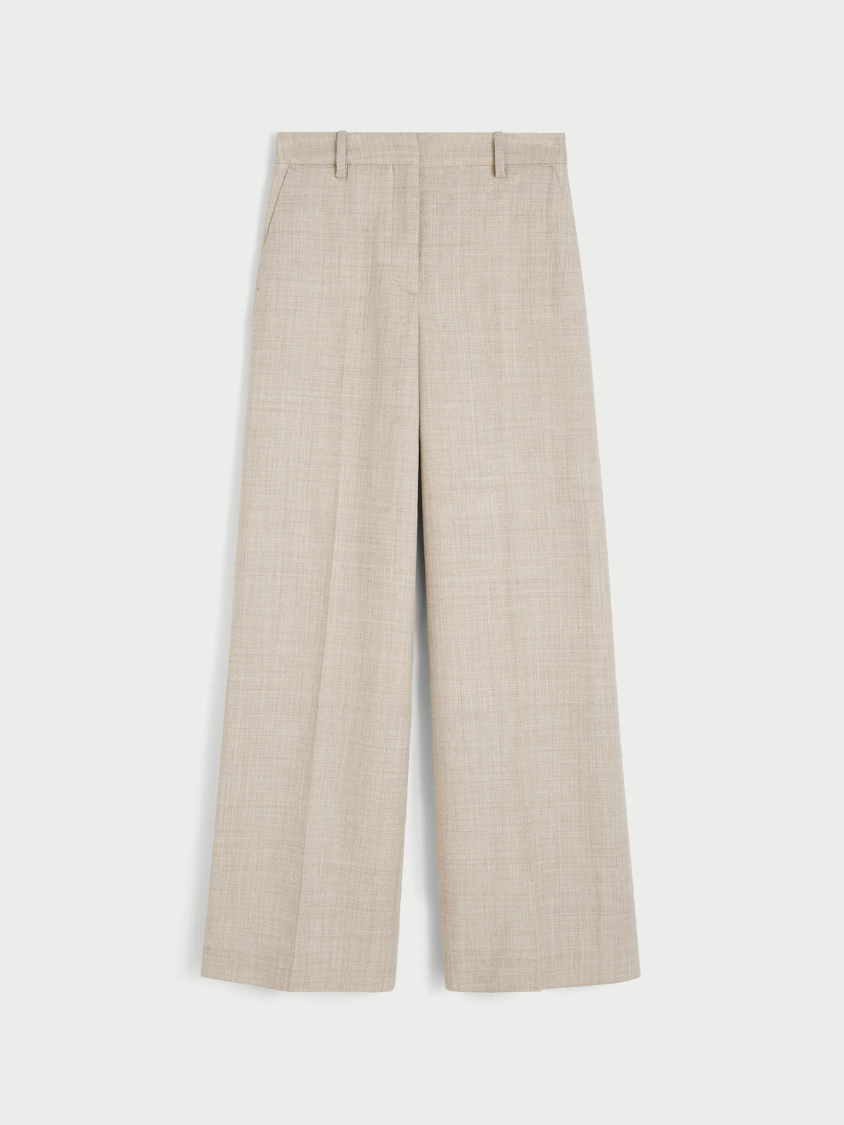 Rosabella Wool Trousers in Beige