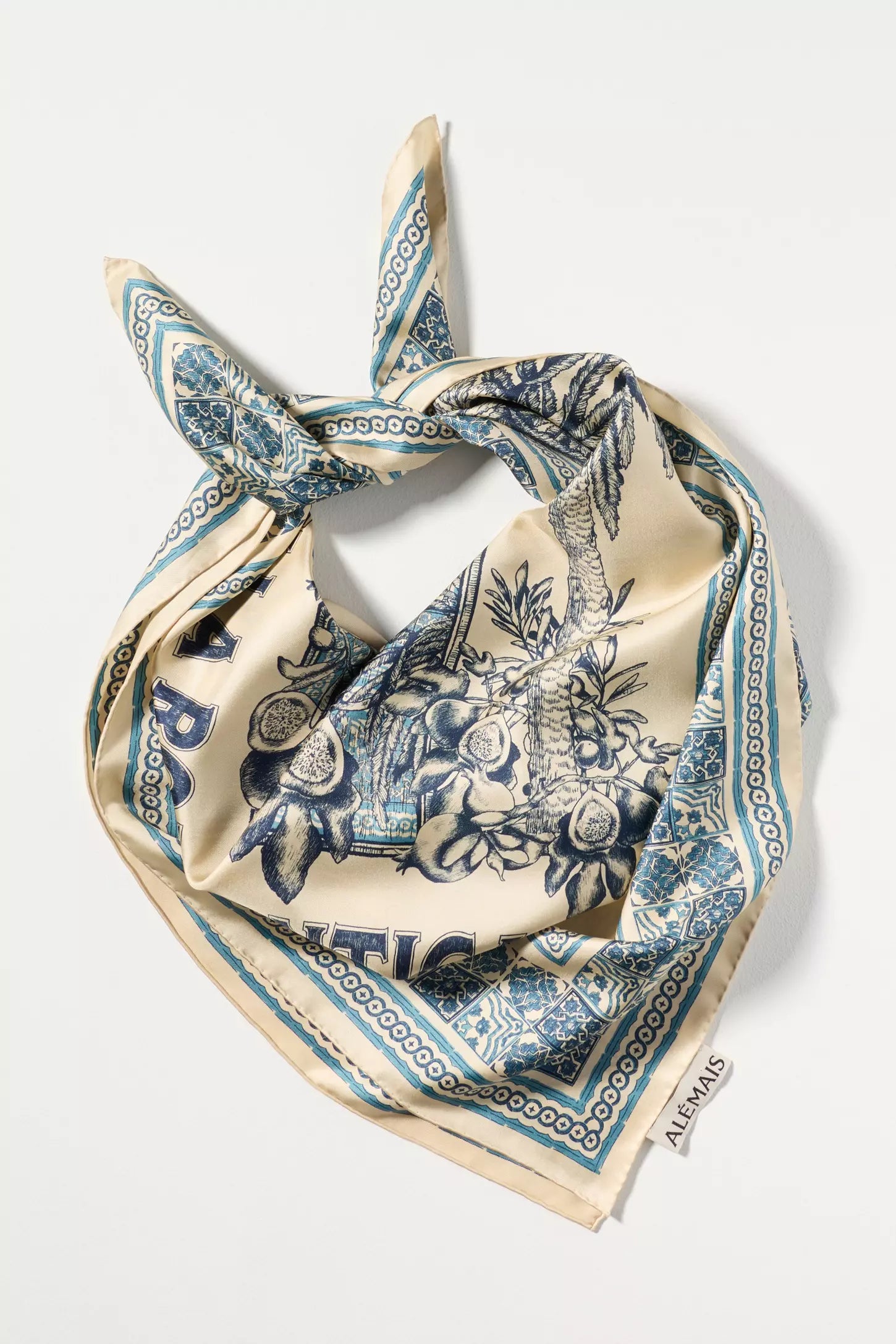Villa Romantica Silk Scarf