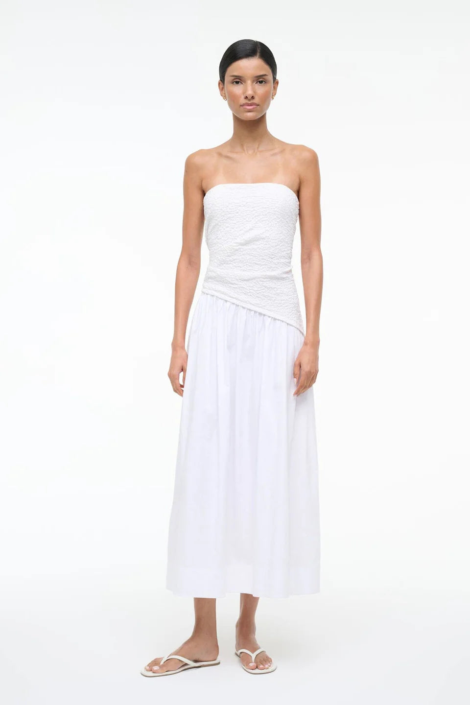 Nia Dress in White
