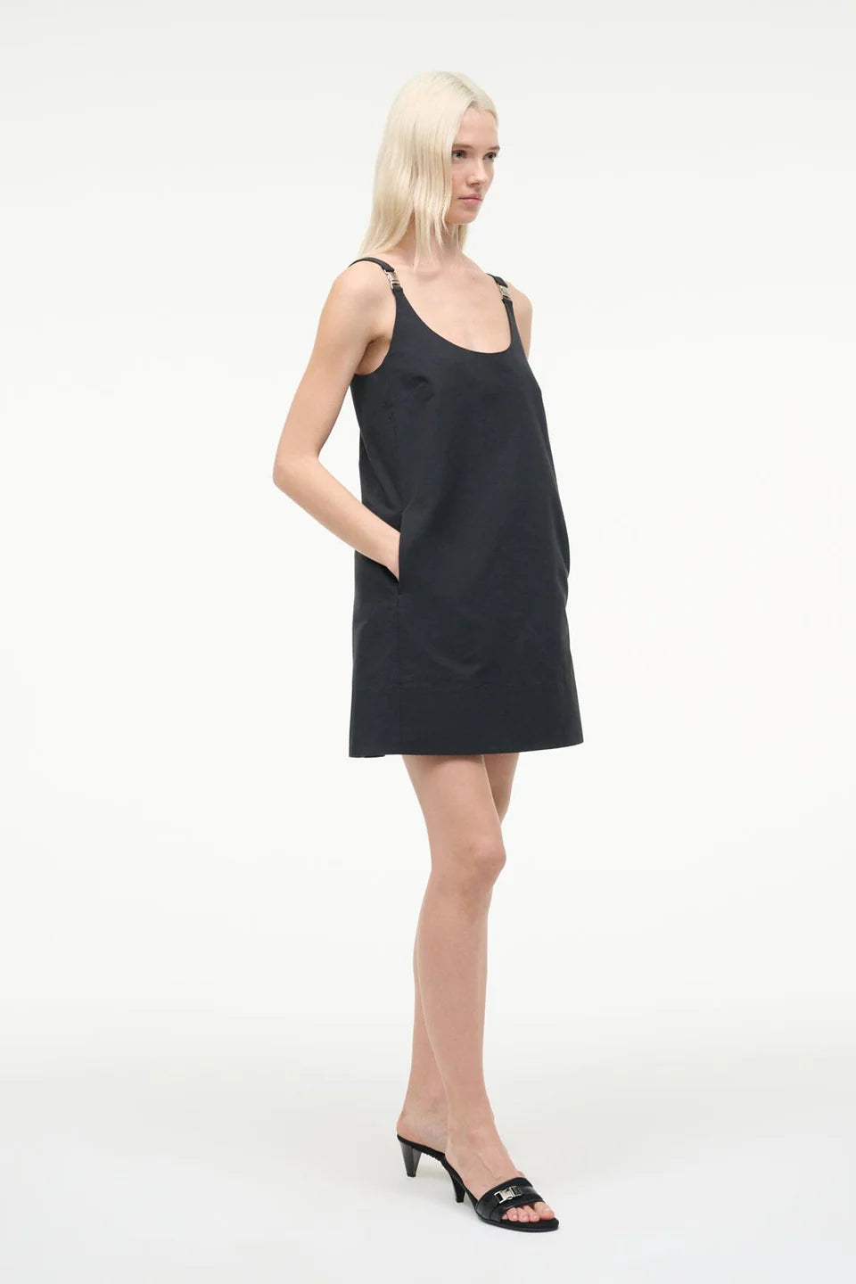 Glade Mini Dress in Black
