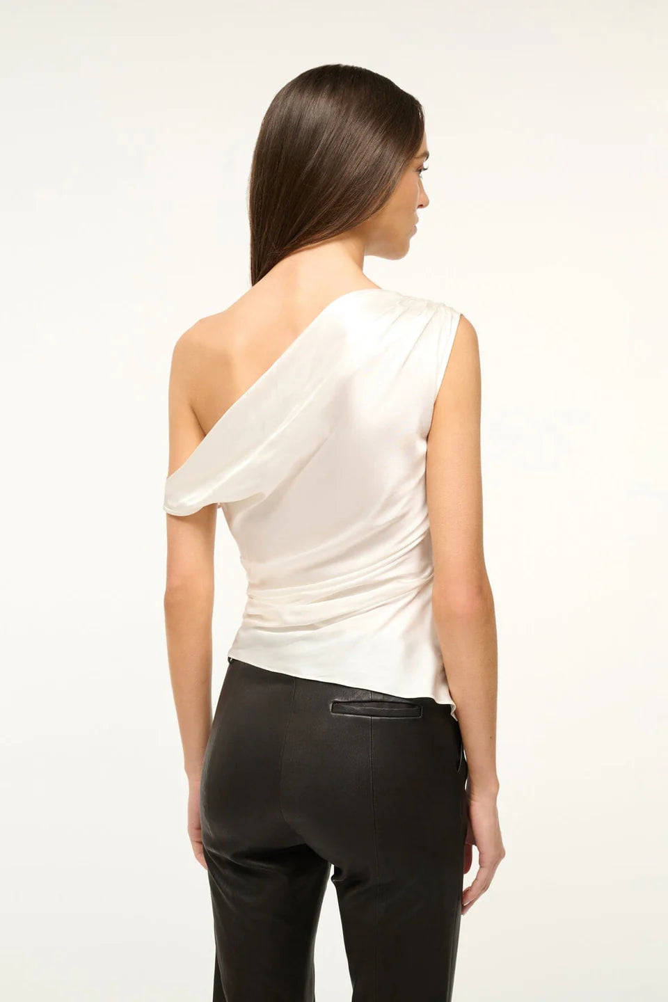 Phare Silk Top in Ivory