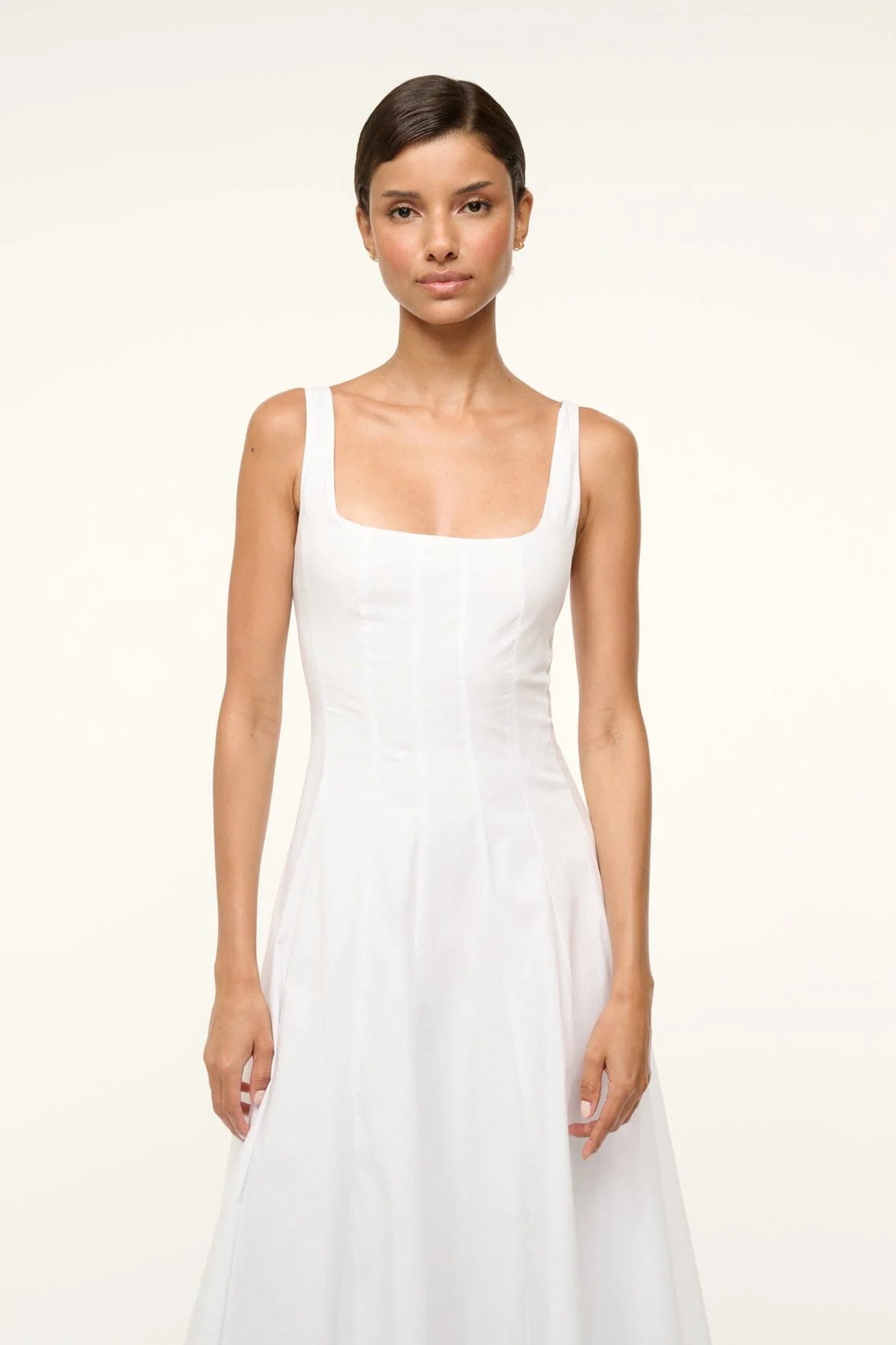 Wells Dress in White