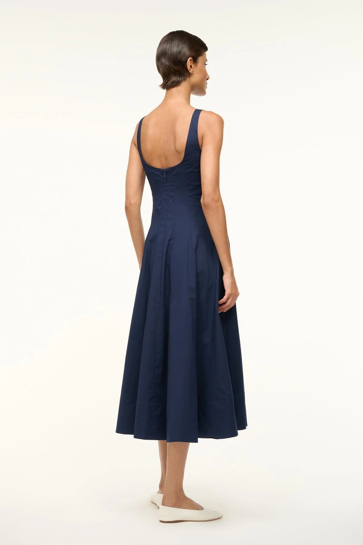 Wells Dress in Navy