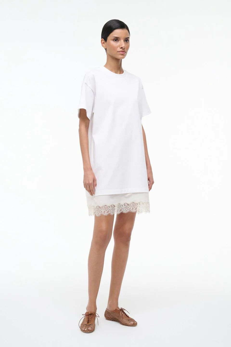 Grier Dress in Ivory
