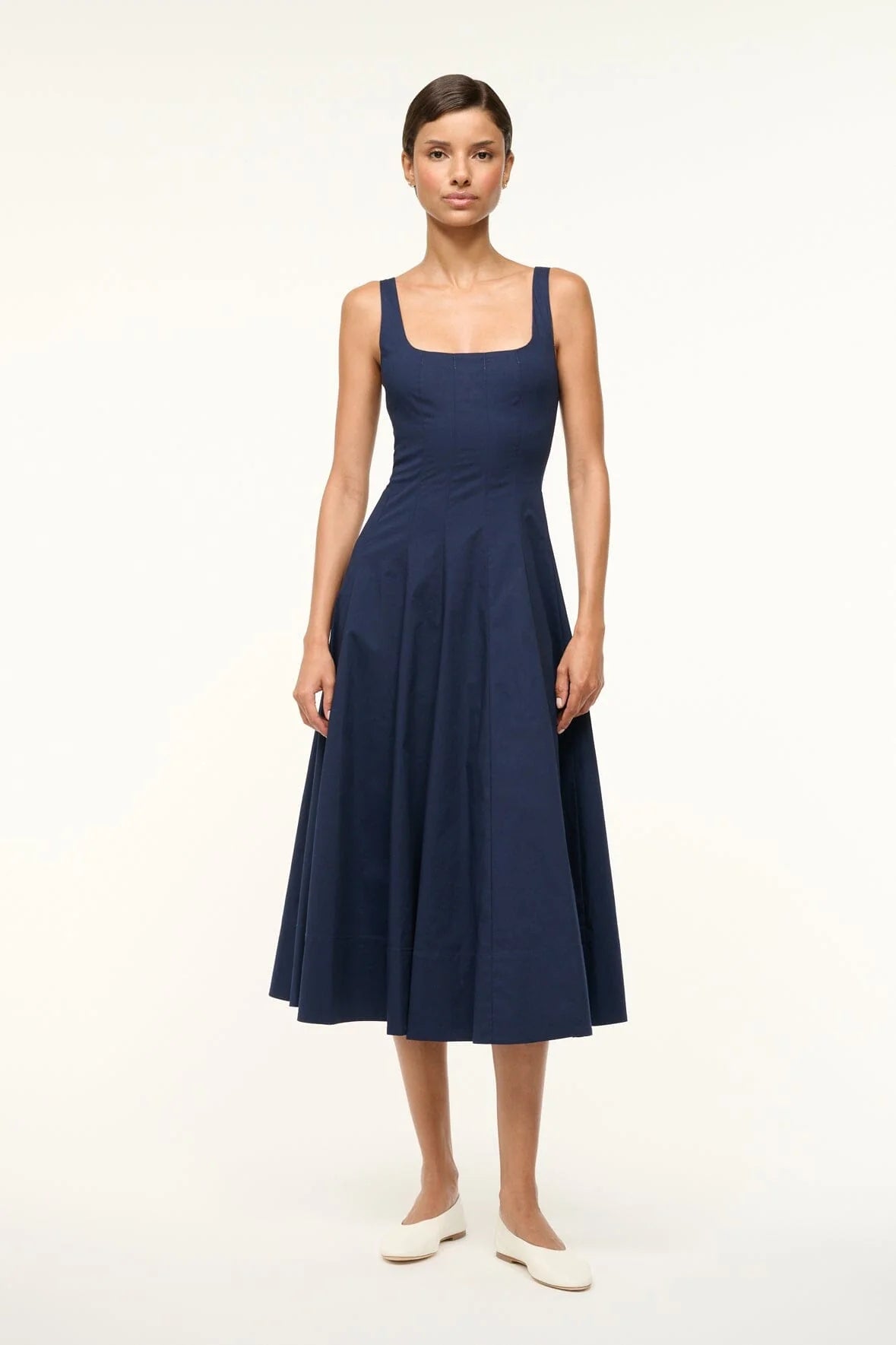 Wells Dress in Navy