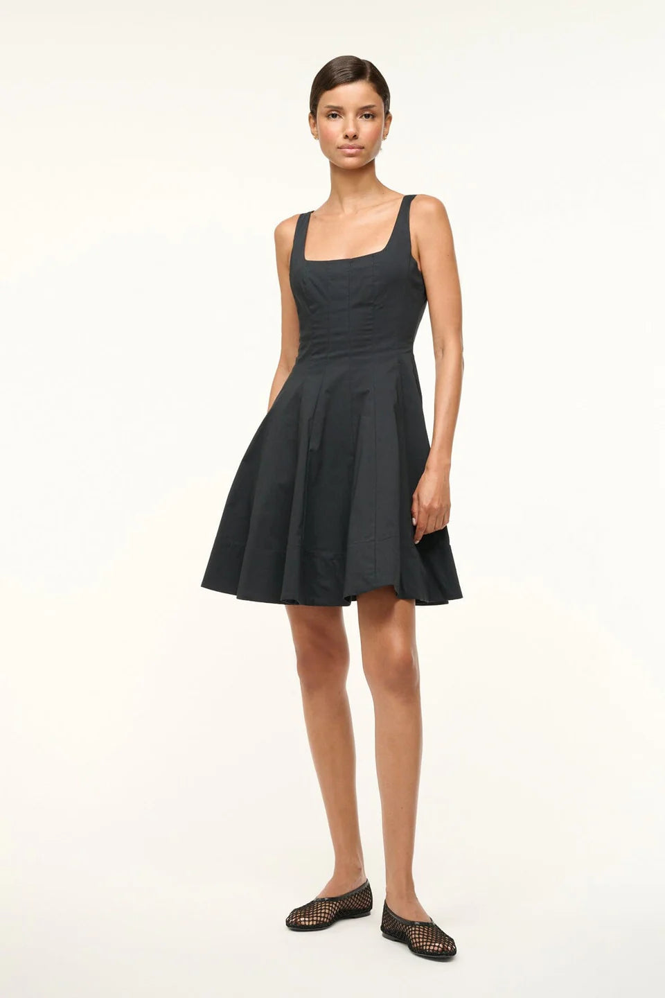 Wells Mini Dress in Black