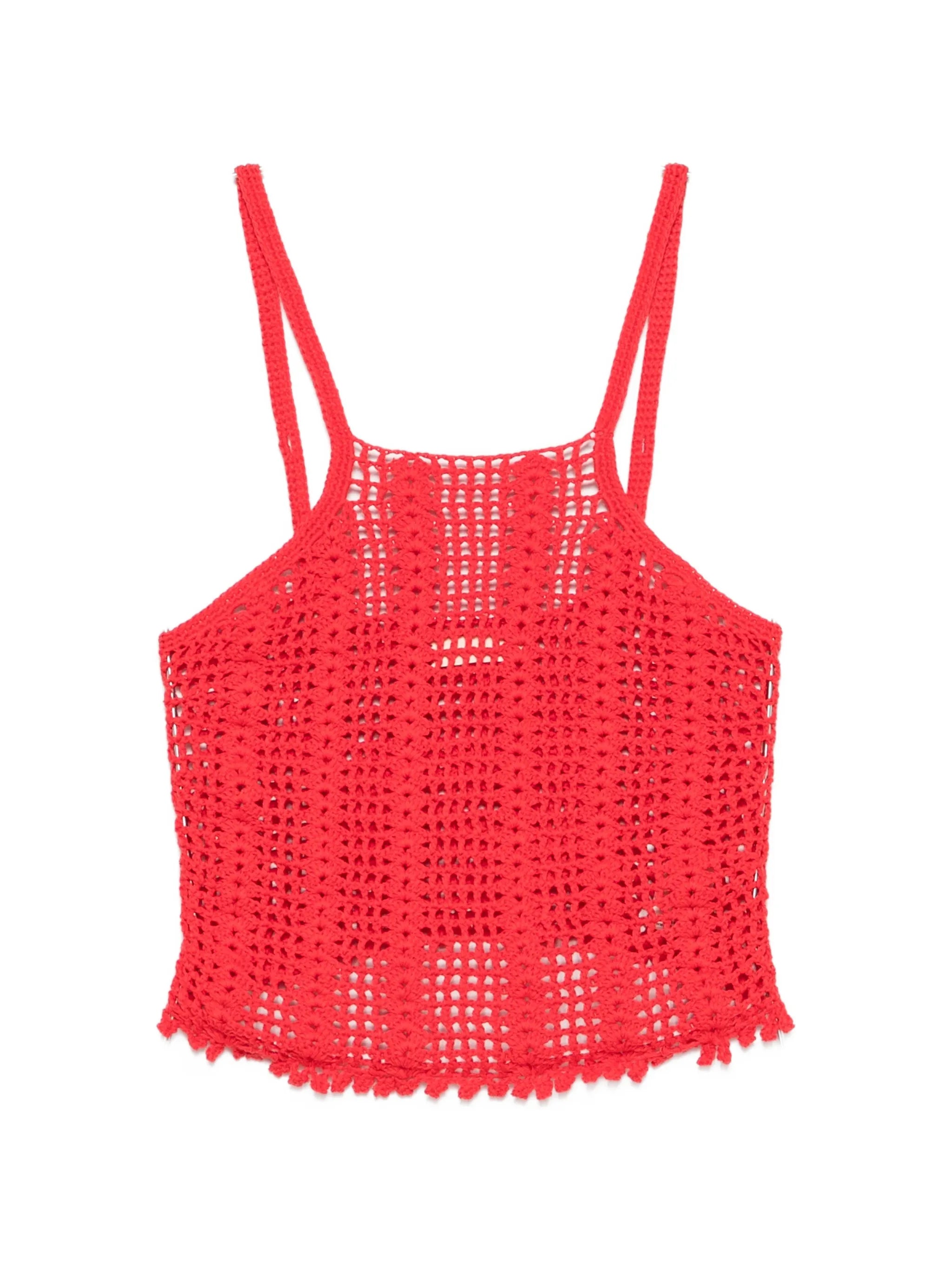 Tuffo Top in Red