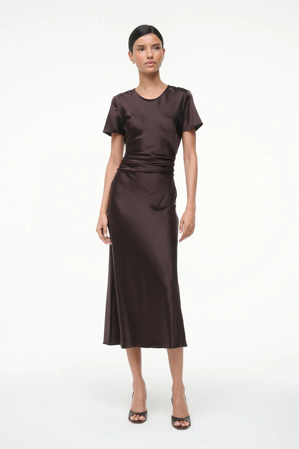 Marcel Silk Dress Earth