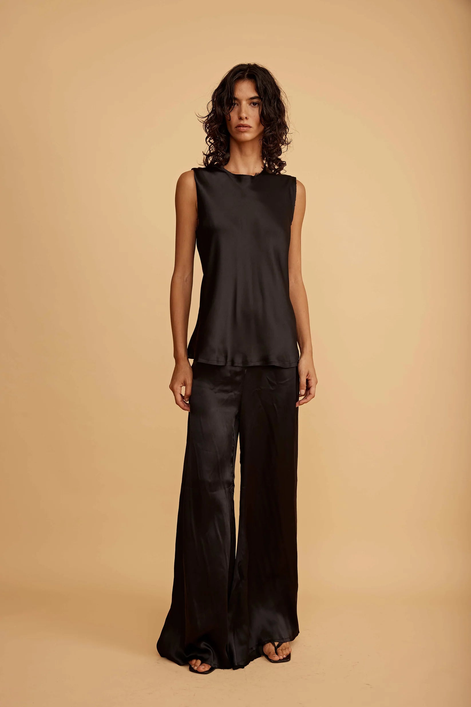 Carine Silk Tank