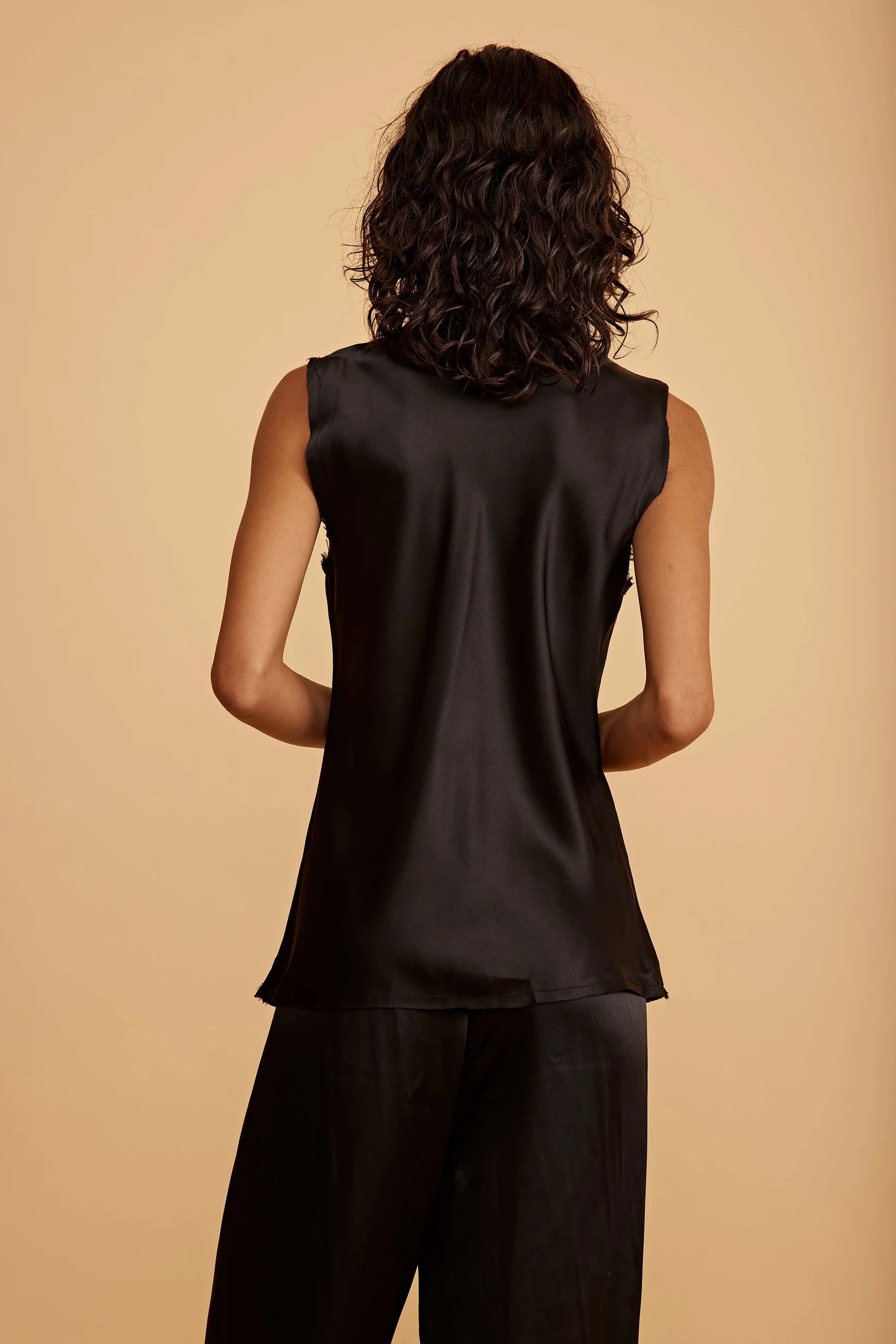 Carine Silk Tank