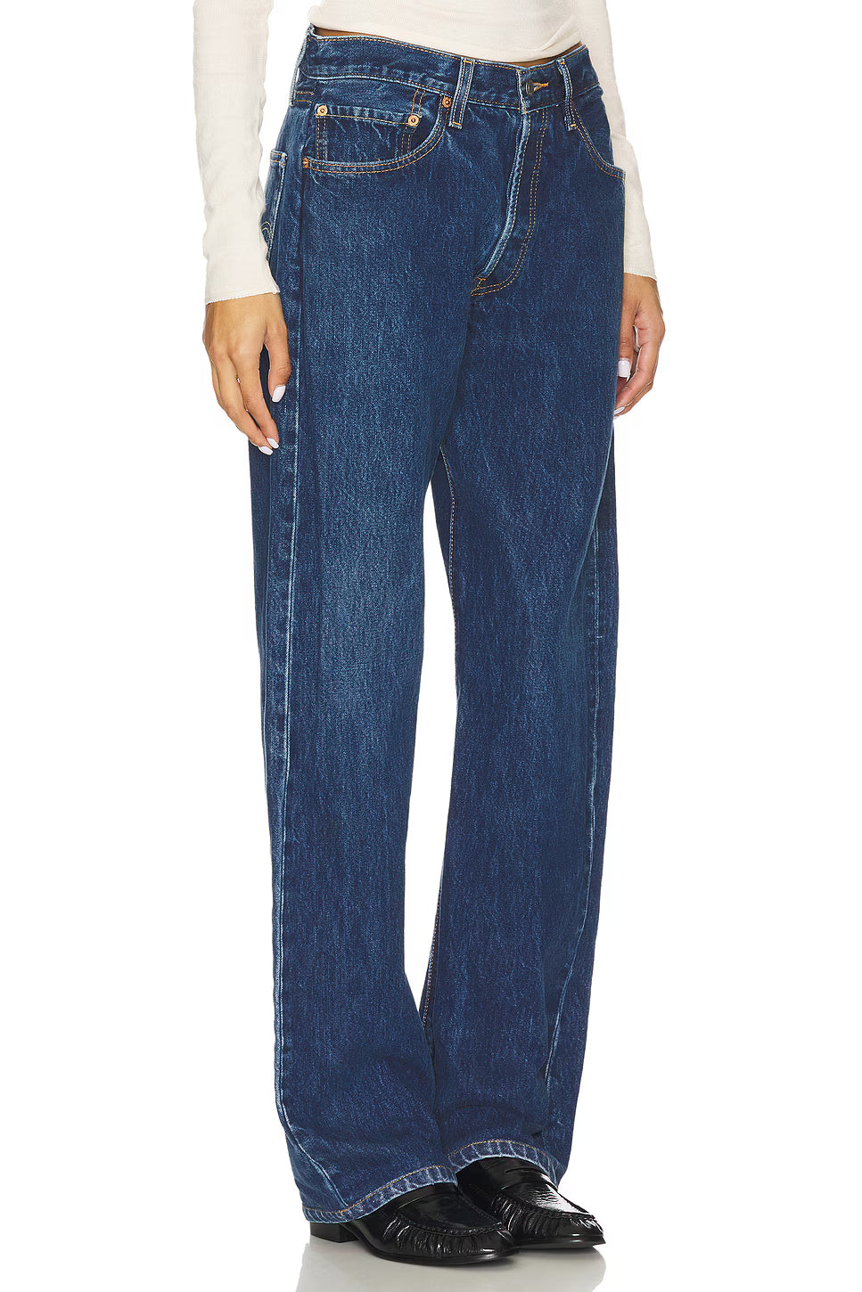 Brigette in Medium/Dark Wash