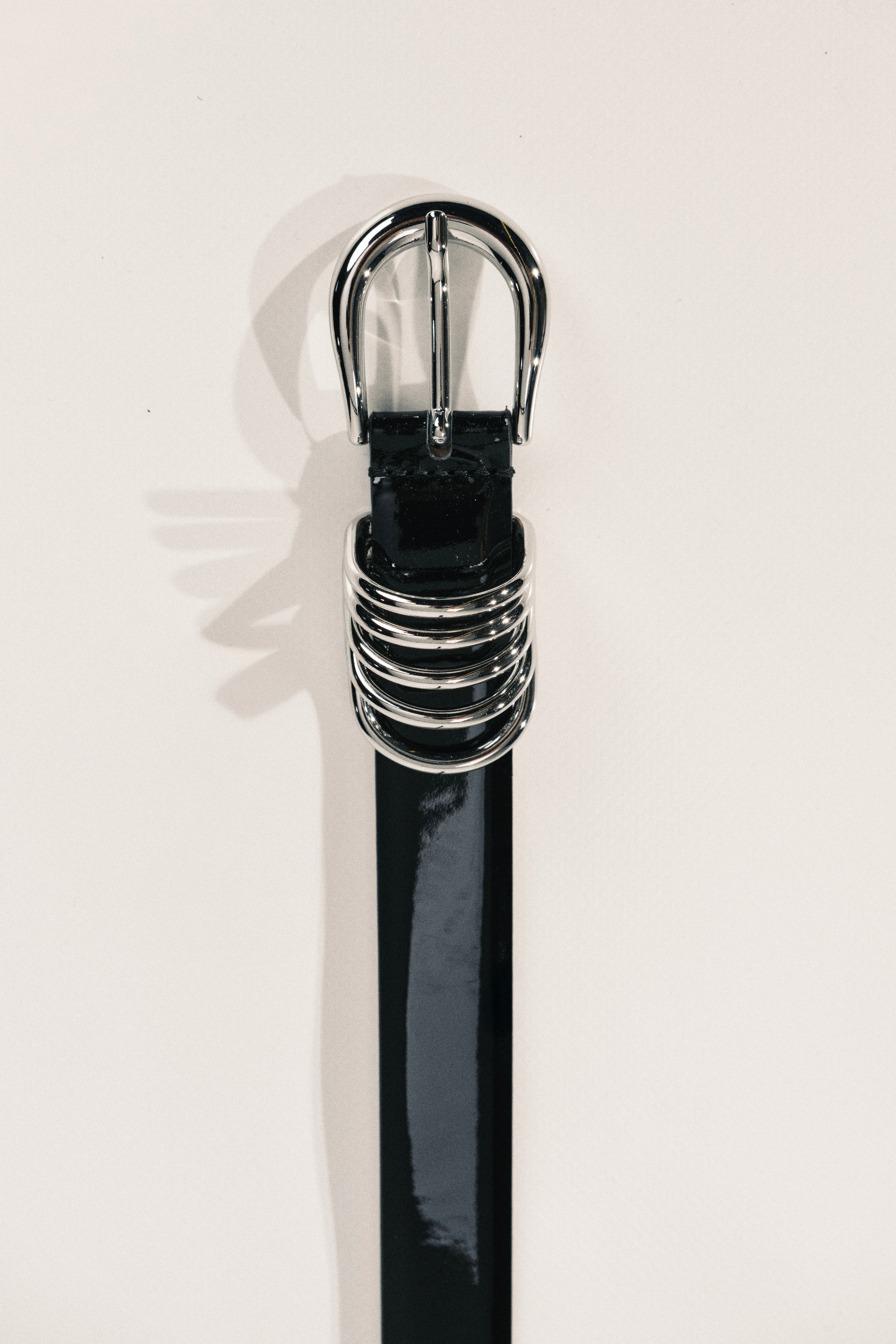 Hollyhock Lacquer Silver in Black