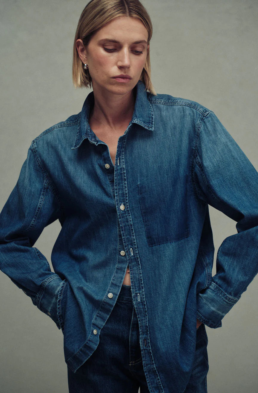 Denim Ruth Oversized Shirt