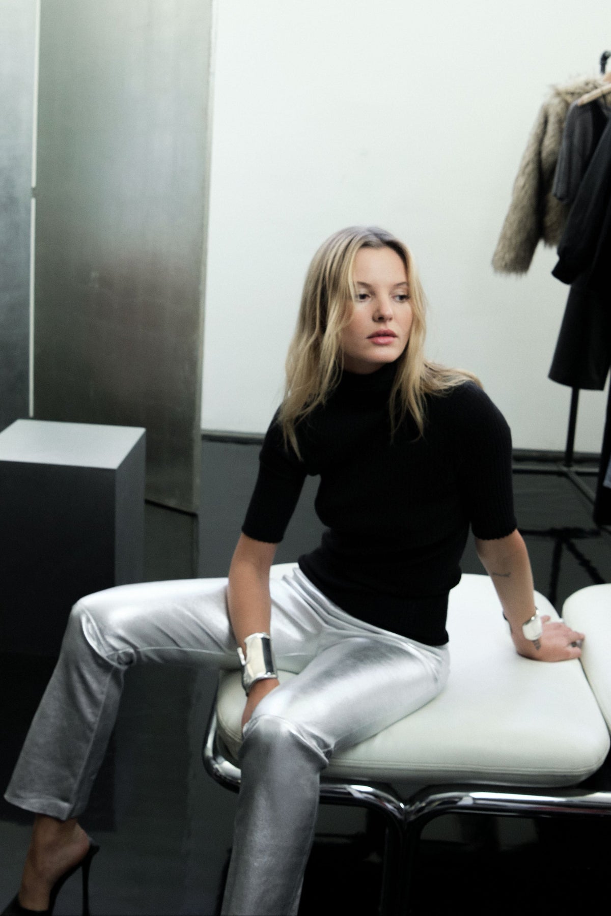 Cashmere Turtleneck in Black