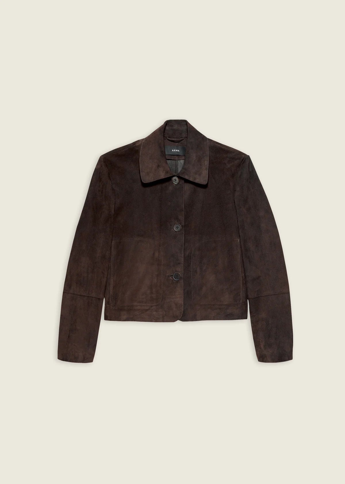 Emy Suede Jacket in Brown