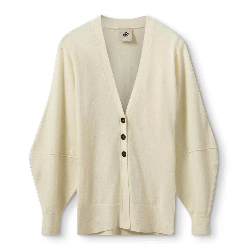 Como Sleeve Cardigan Champagne