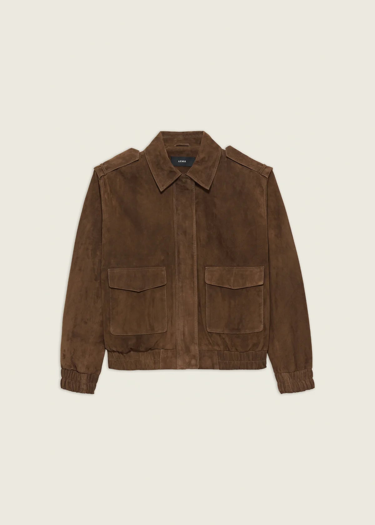 Halti Suede Jacket in Brown