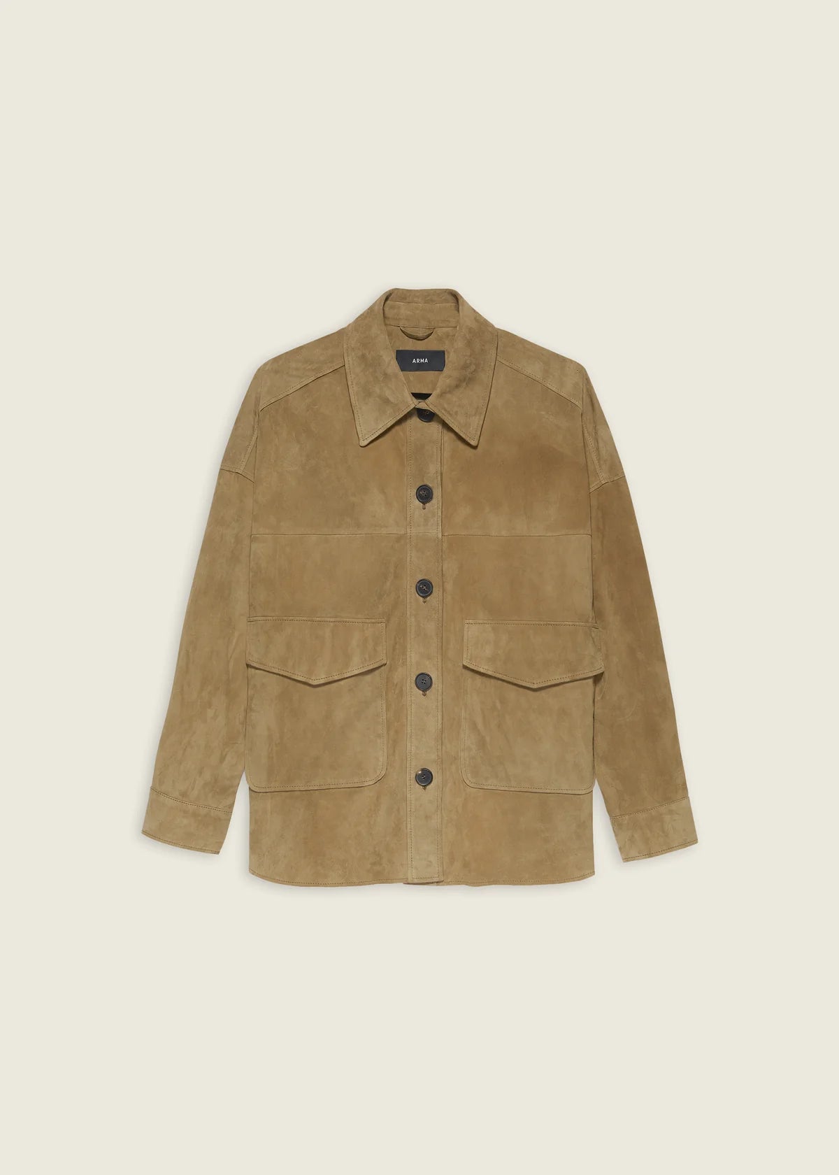 Kaylee Lamb Suede in Olive