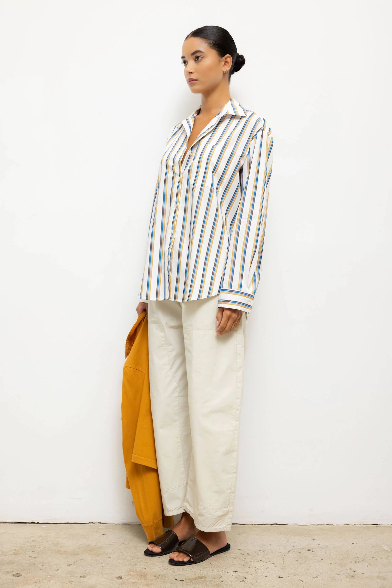 Kyoto Carpenter Pant in Chalk