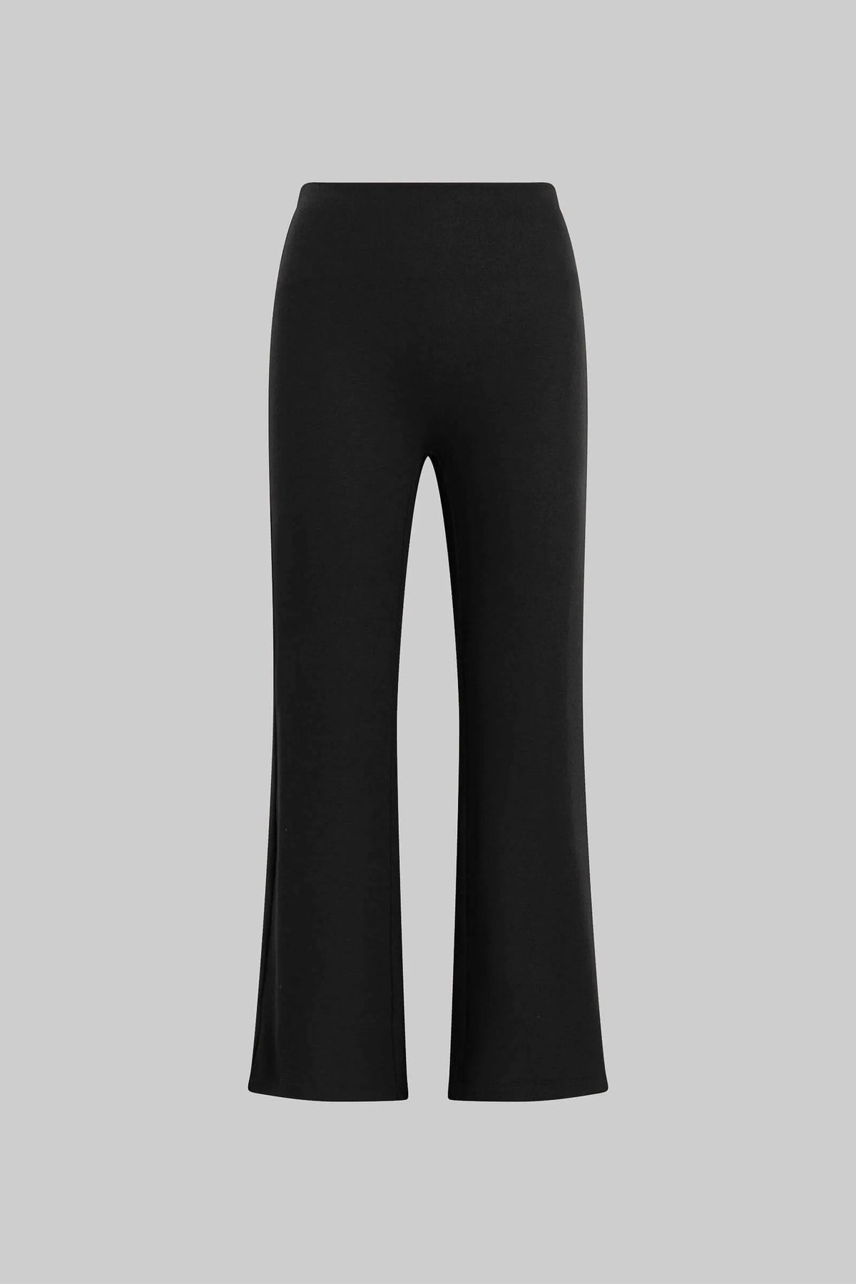 Lauren Crop Flare Pant in Black