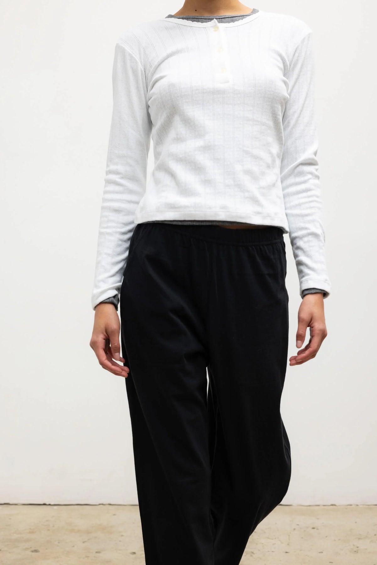 Margo Tapered Pocket Pant in Black