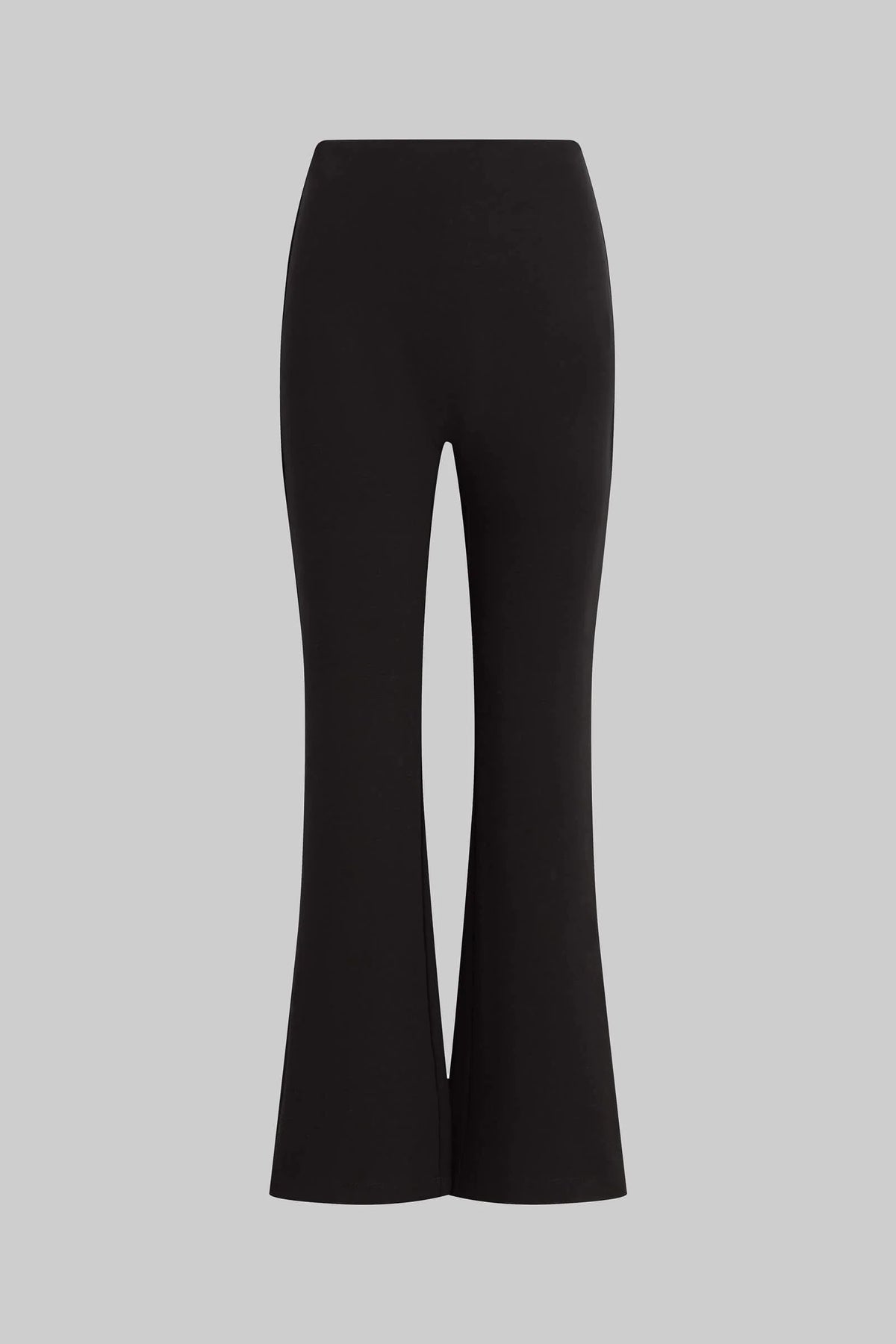 Rio High Waist Flare Pant in Black