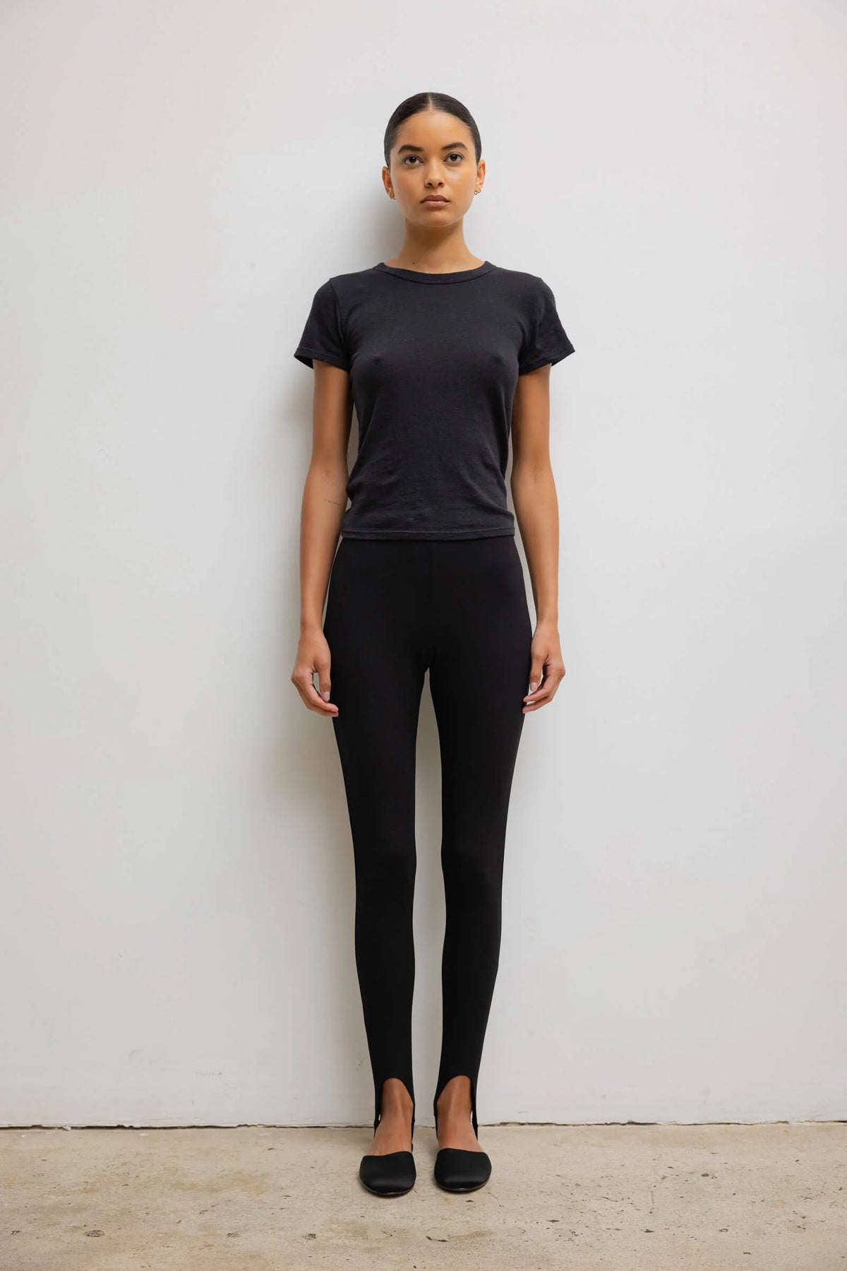 Rio Stirrup Pant in Black