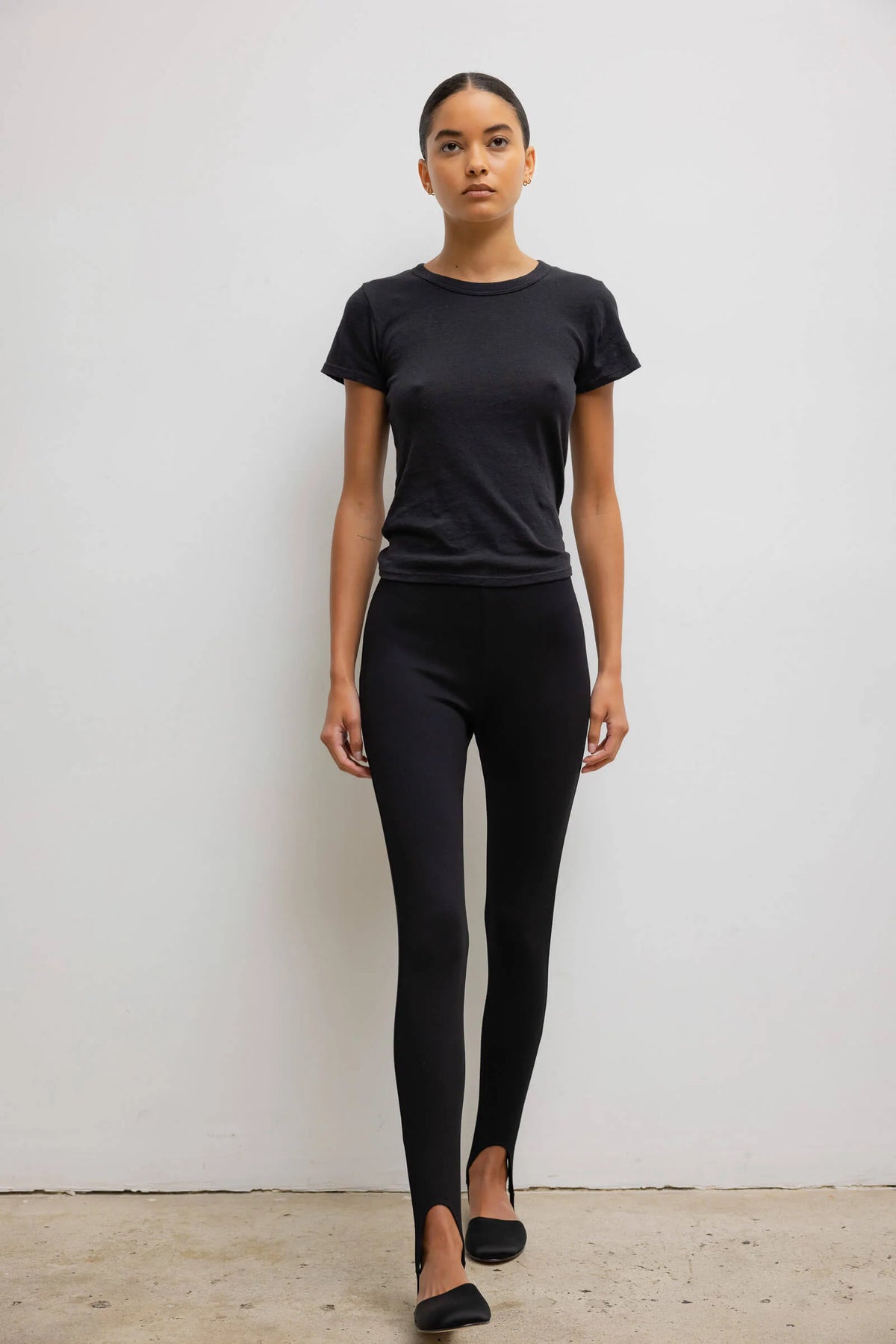 Rio Stirrup Pant in Black