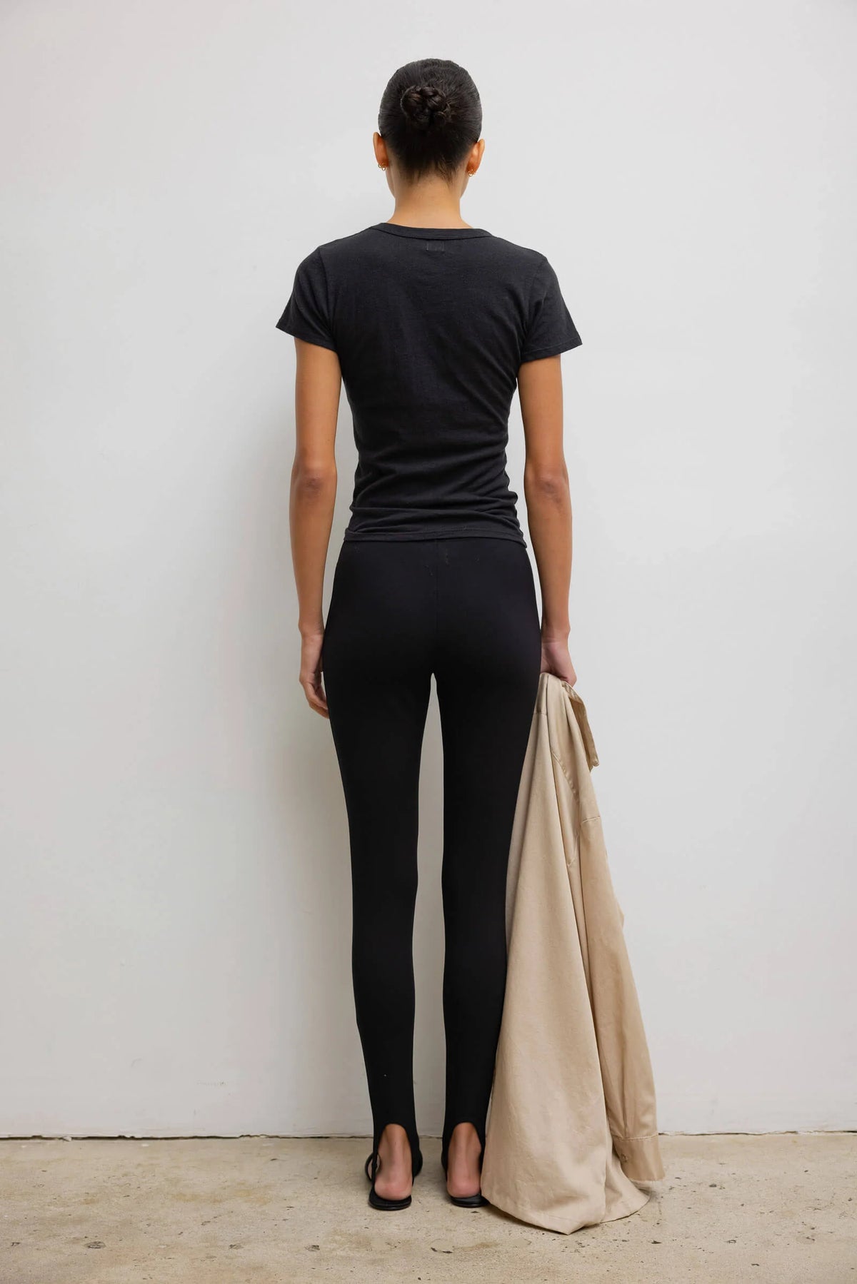 Rio Stirrup Pant in Black
