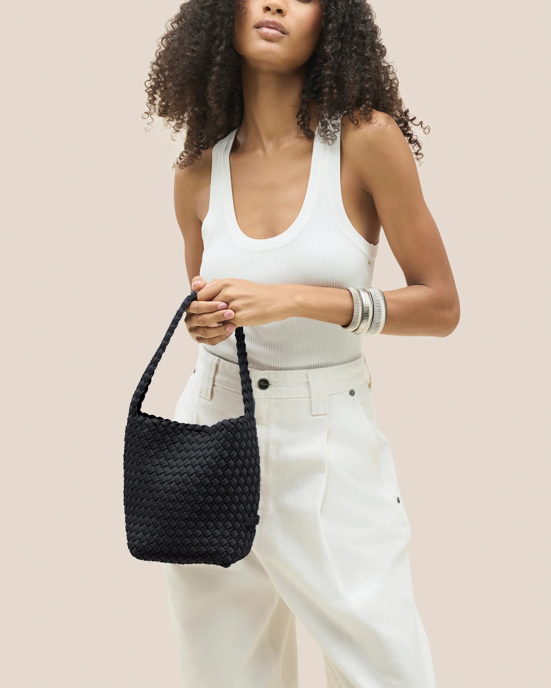 Nomad Small Hobo in Onyx