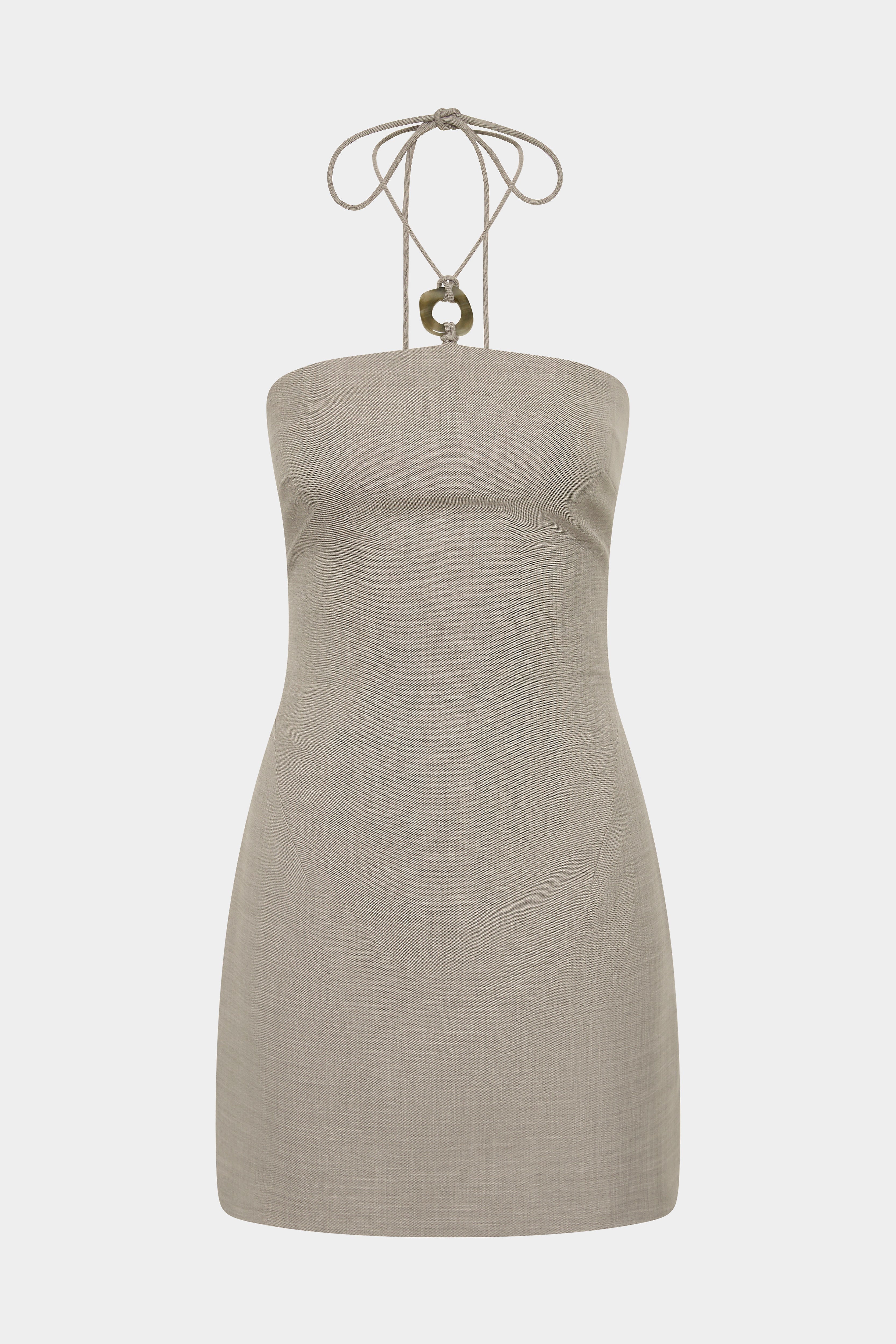 Solene Halter Mini Dress