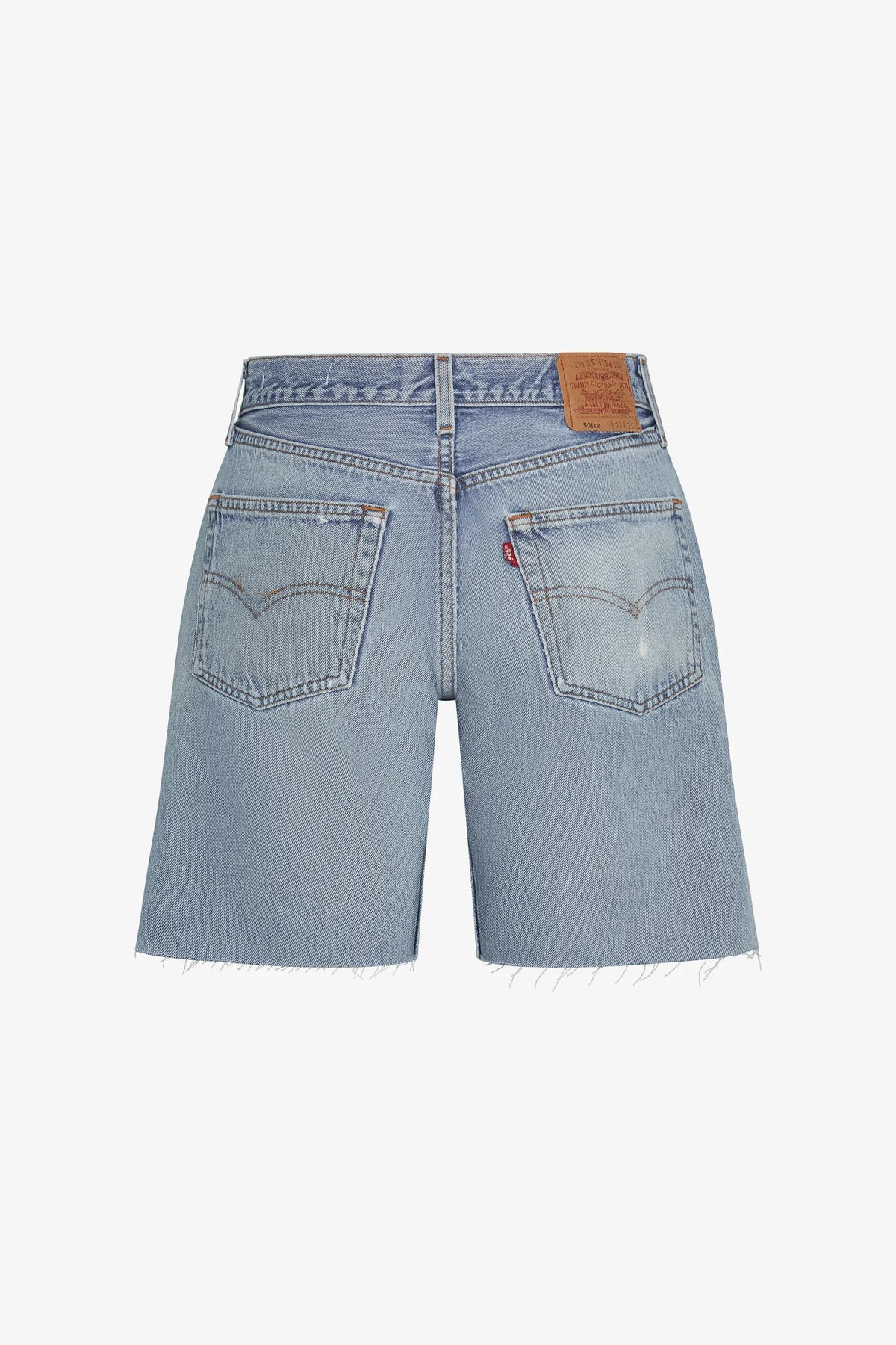 Long Split Short in Light/Medium Wash