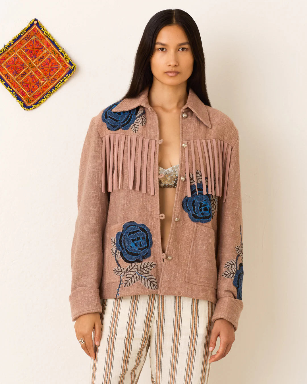 Jude Midnight Rosebud Jacket