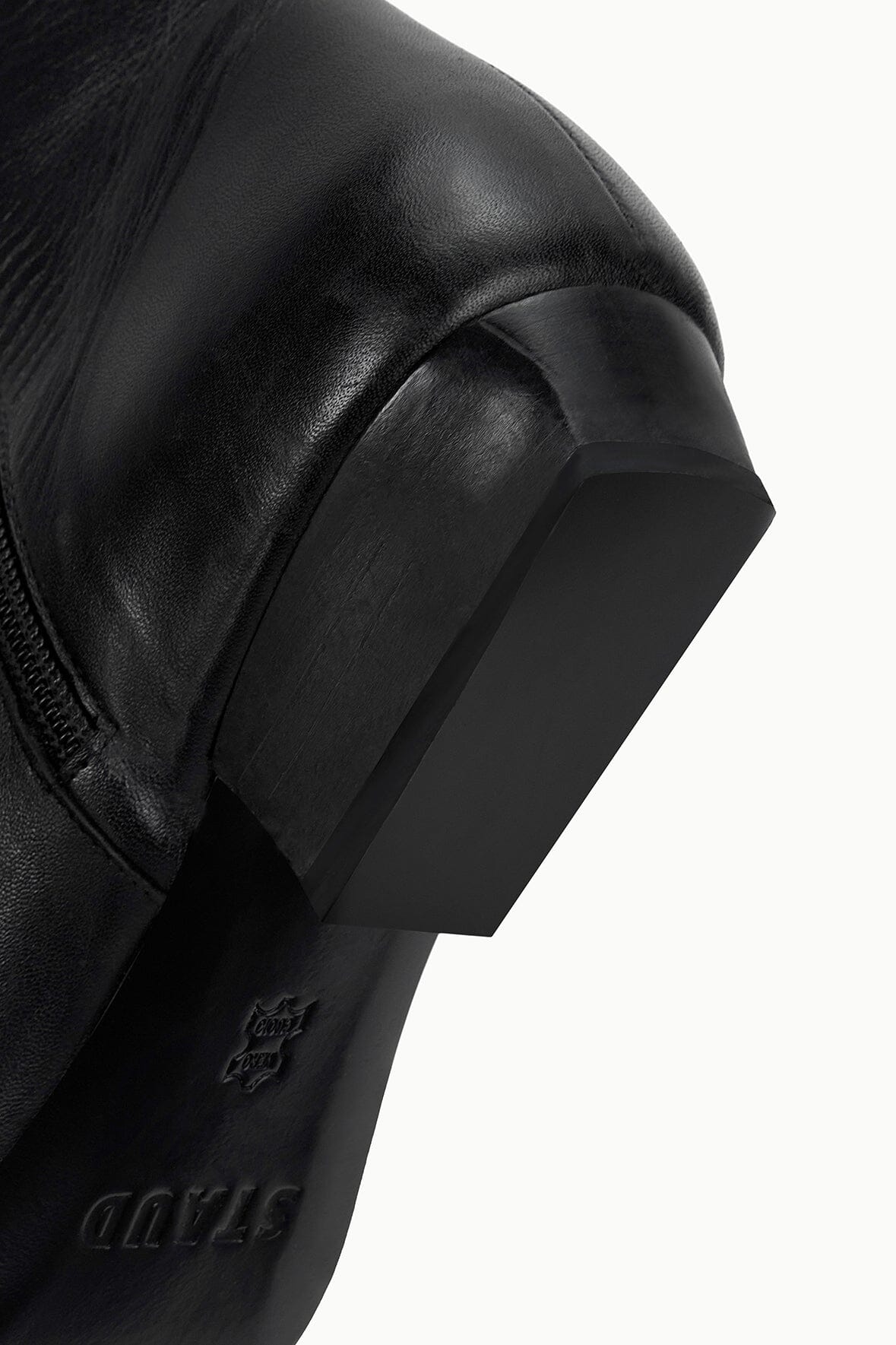 Wally Flat Ankle Boot in Black