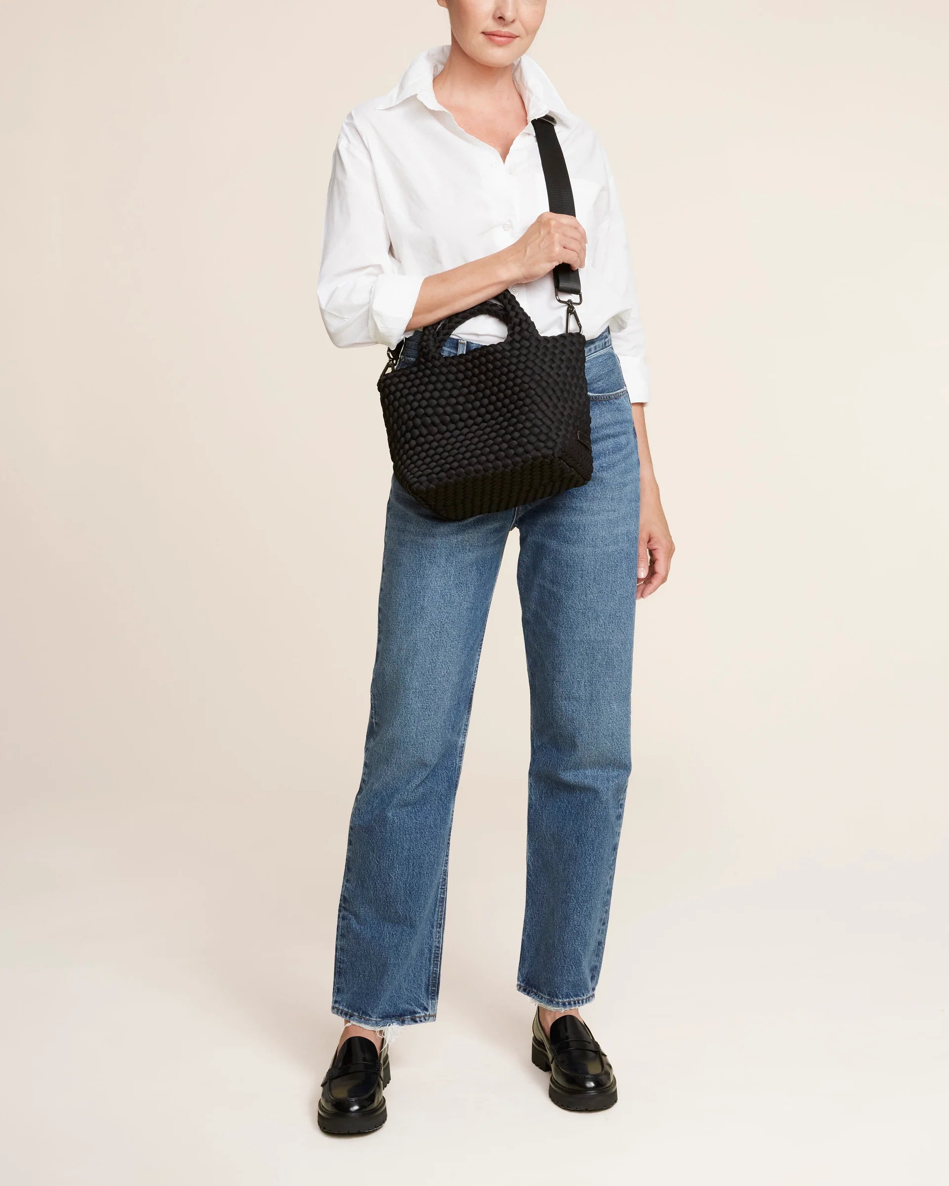 St. Barths Small Tote in Onyx