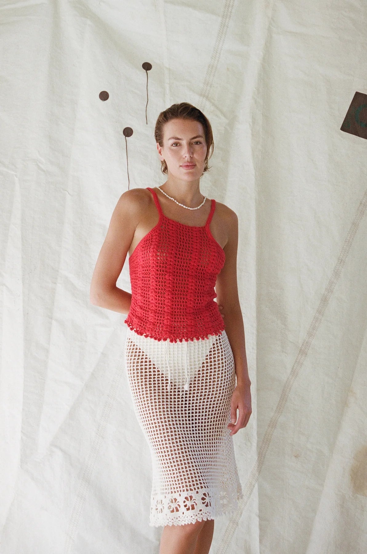 Tuffo Top in Red