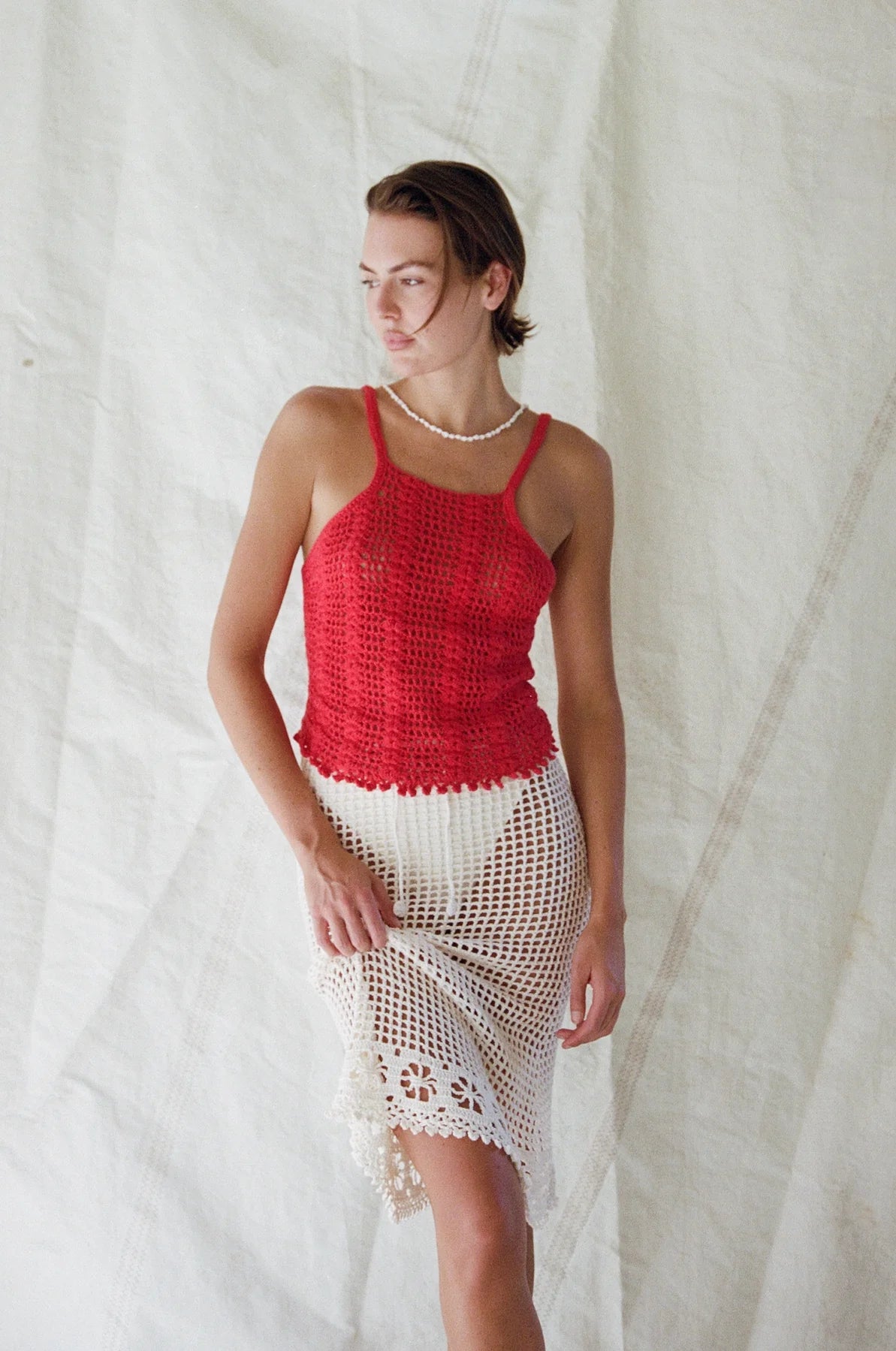 Tuffo Top in Red