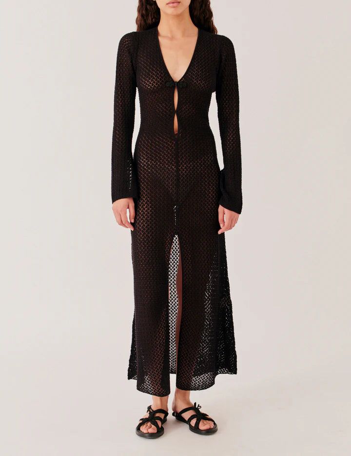Tanzania Dress in Black