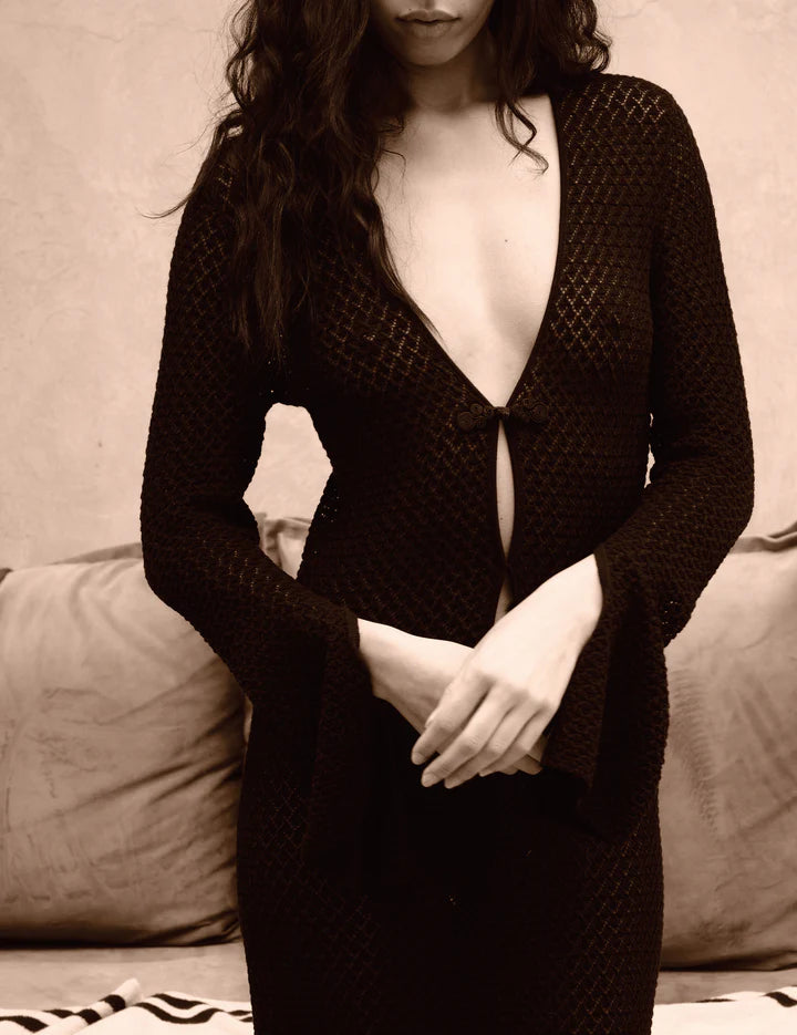 Tanzania Dress in Black