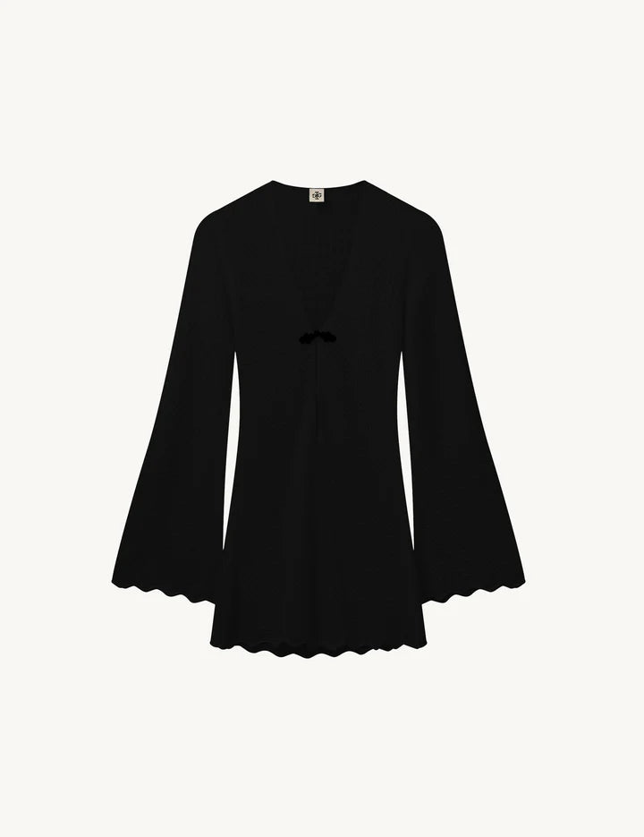 Tanzania Short Dress in Black