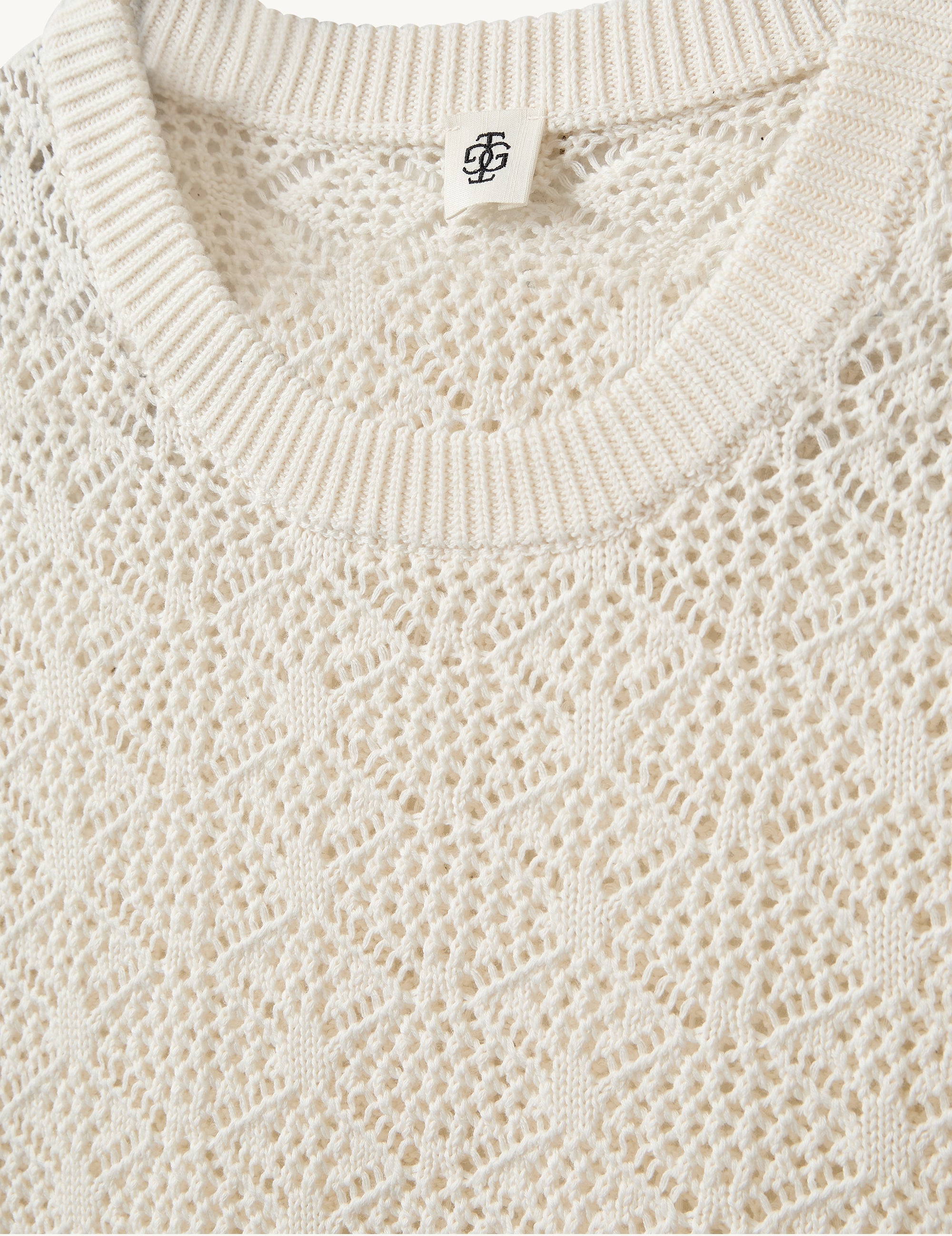 Maldive Oversized Tee in Cream