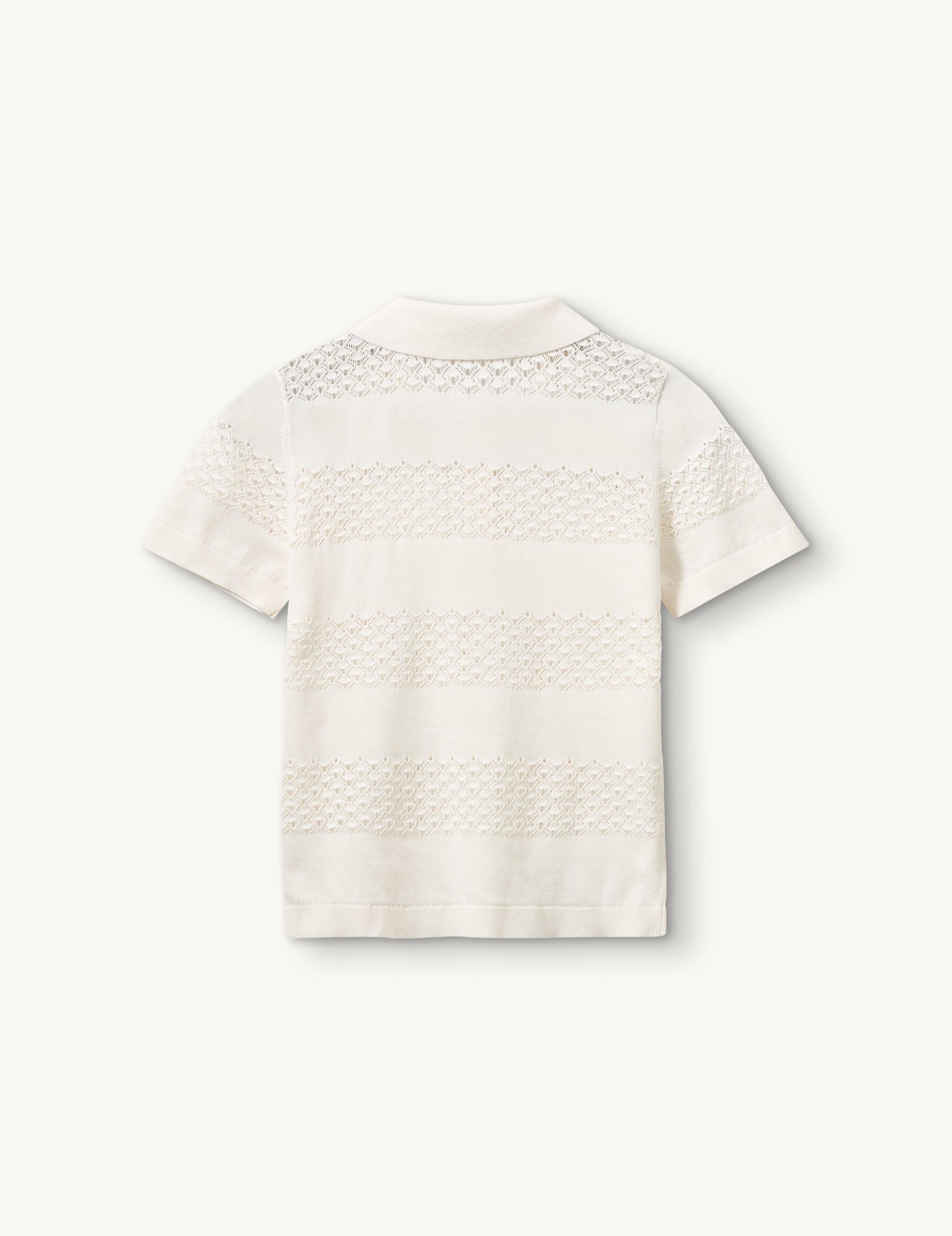 Tanzania Logo Polo in Cream