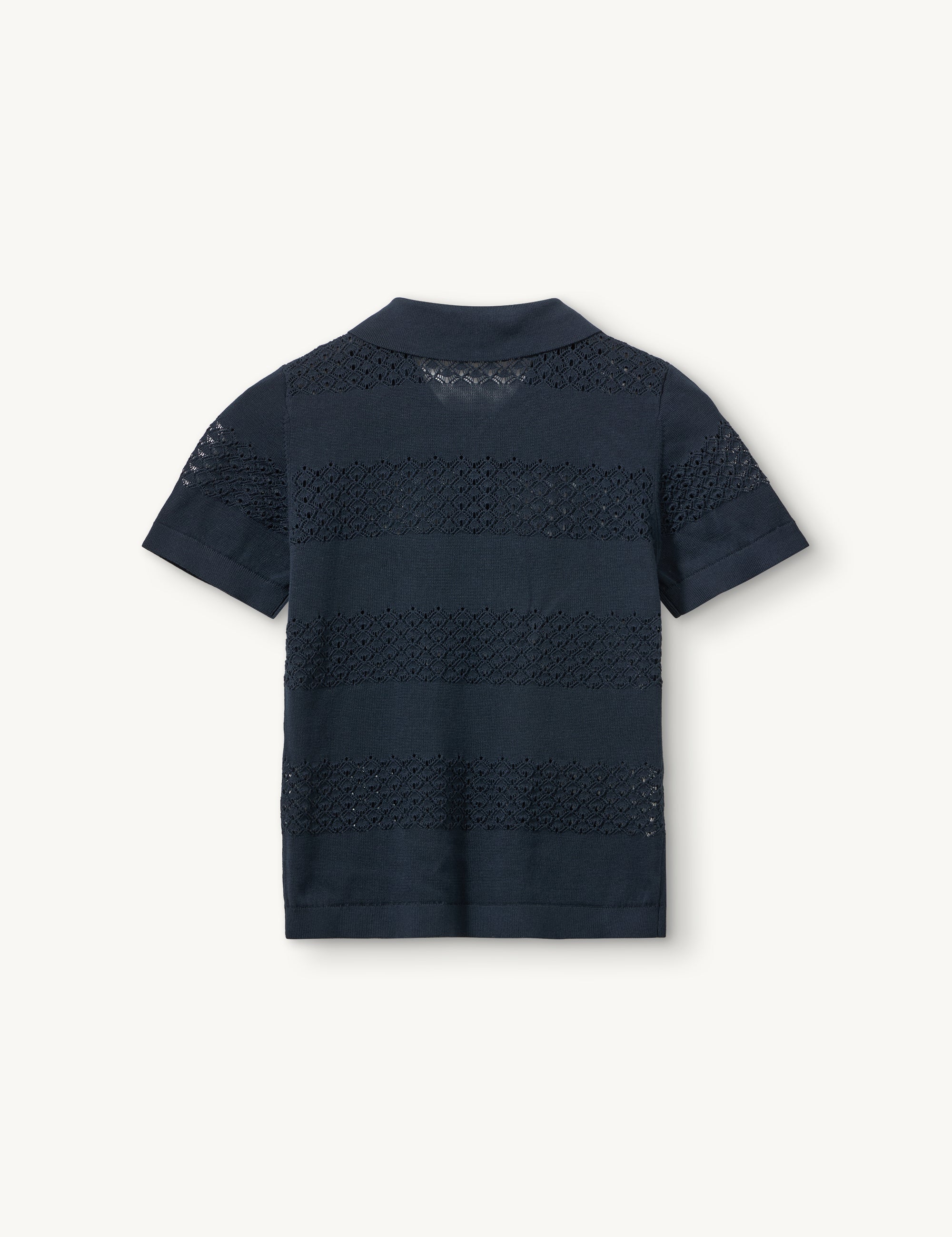 Tanzania Logo Polo in Navy