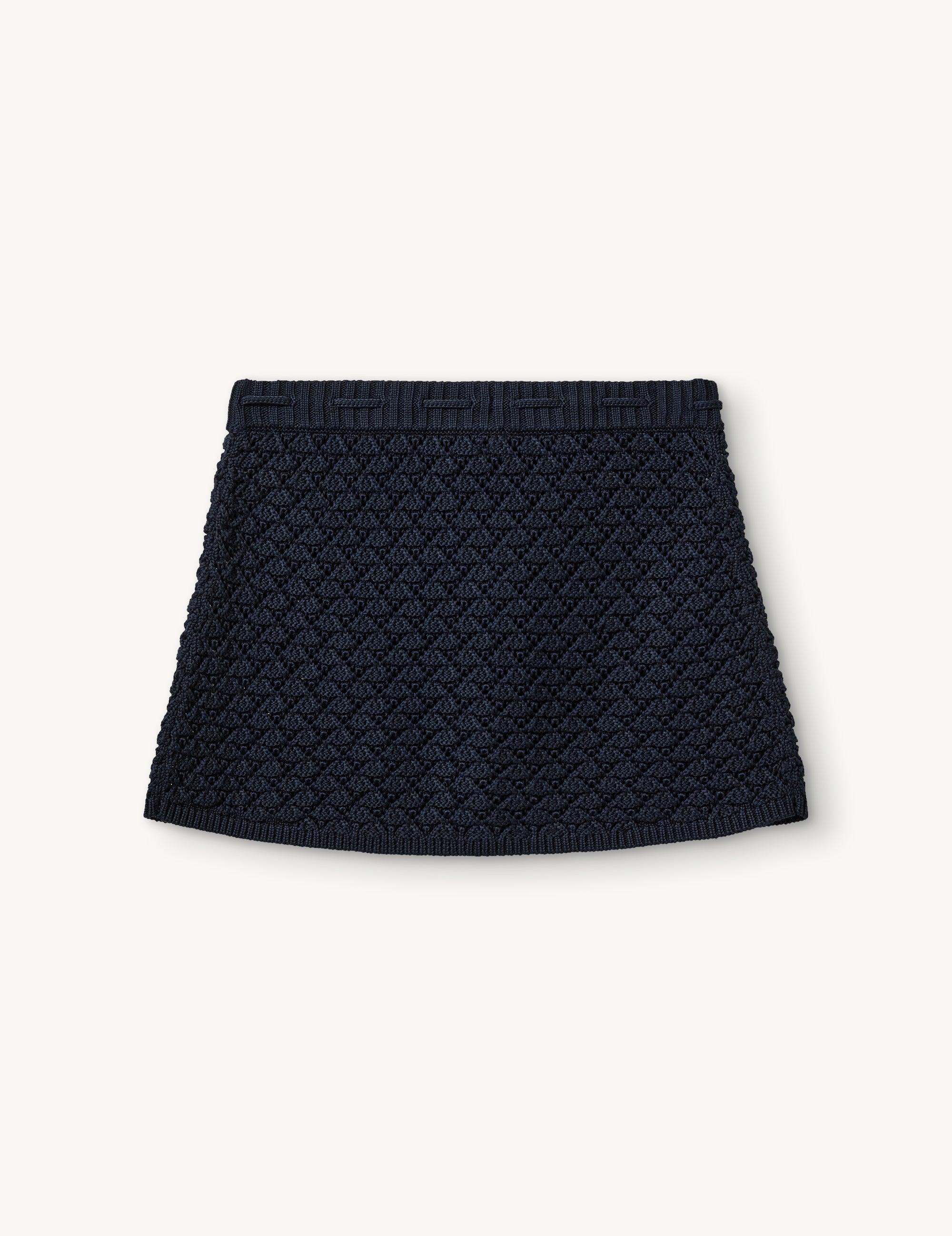 Riviera Mini Skirt in Navy