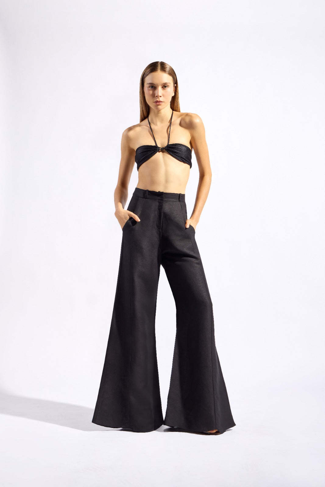 Timeless Wide Leg Pants in Black