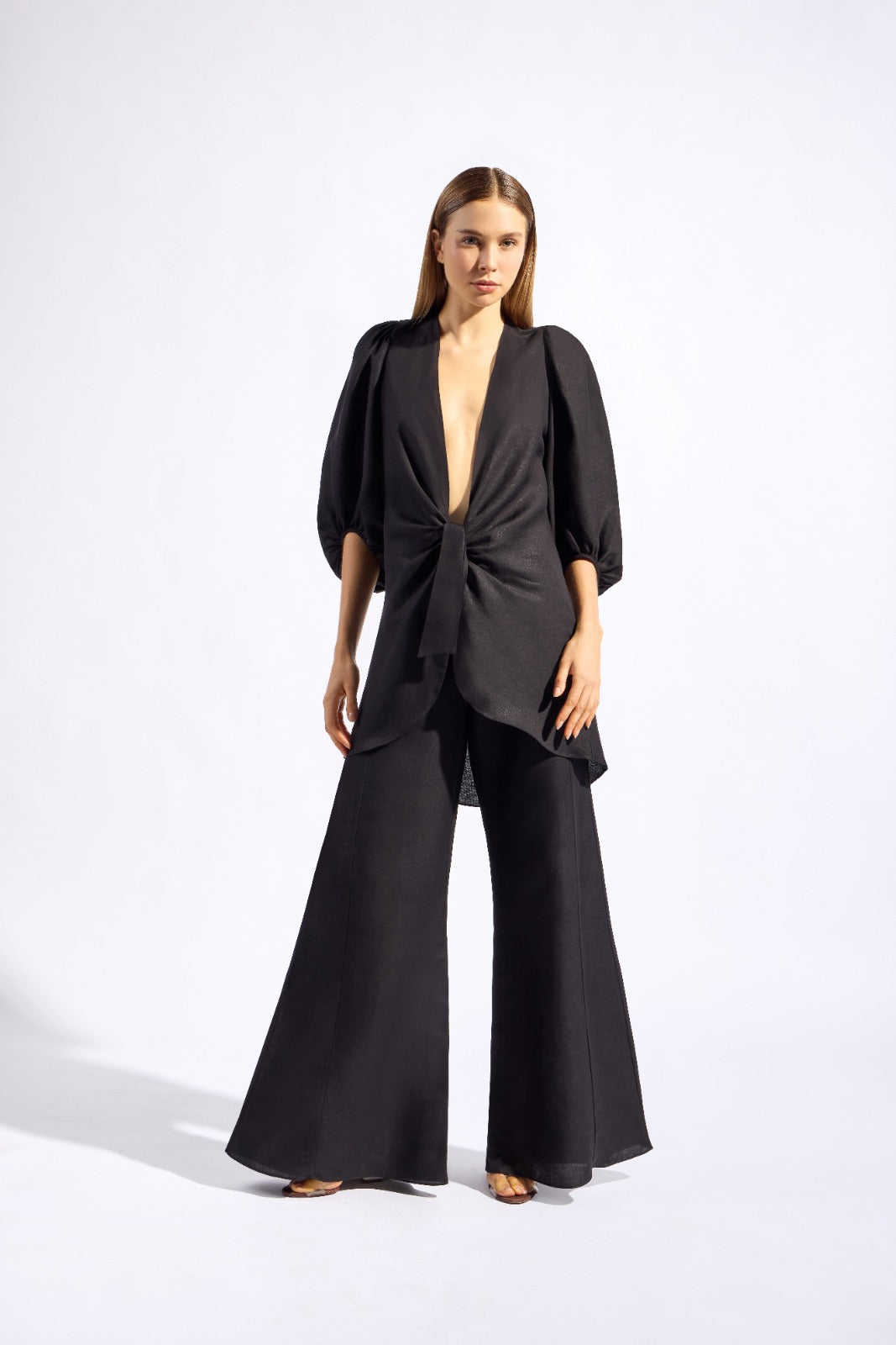 Timeless Wide Leg Pants in Black